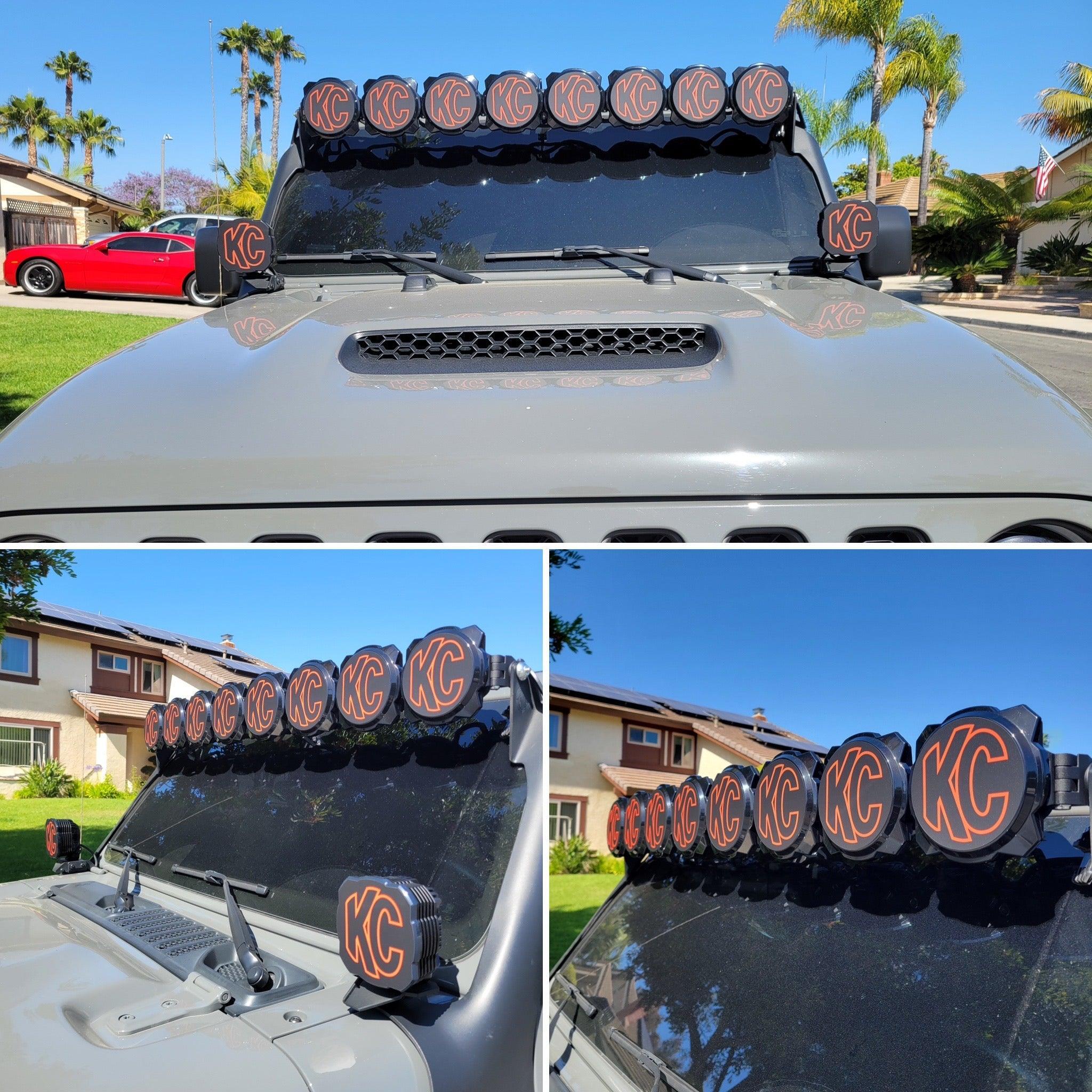 StickerFab Light Cover Overlays for KC HiLITES Pro6 / Titan Gravity - Image 15