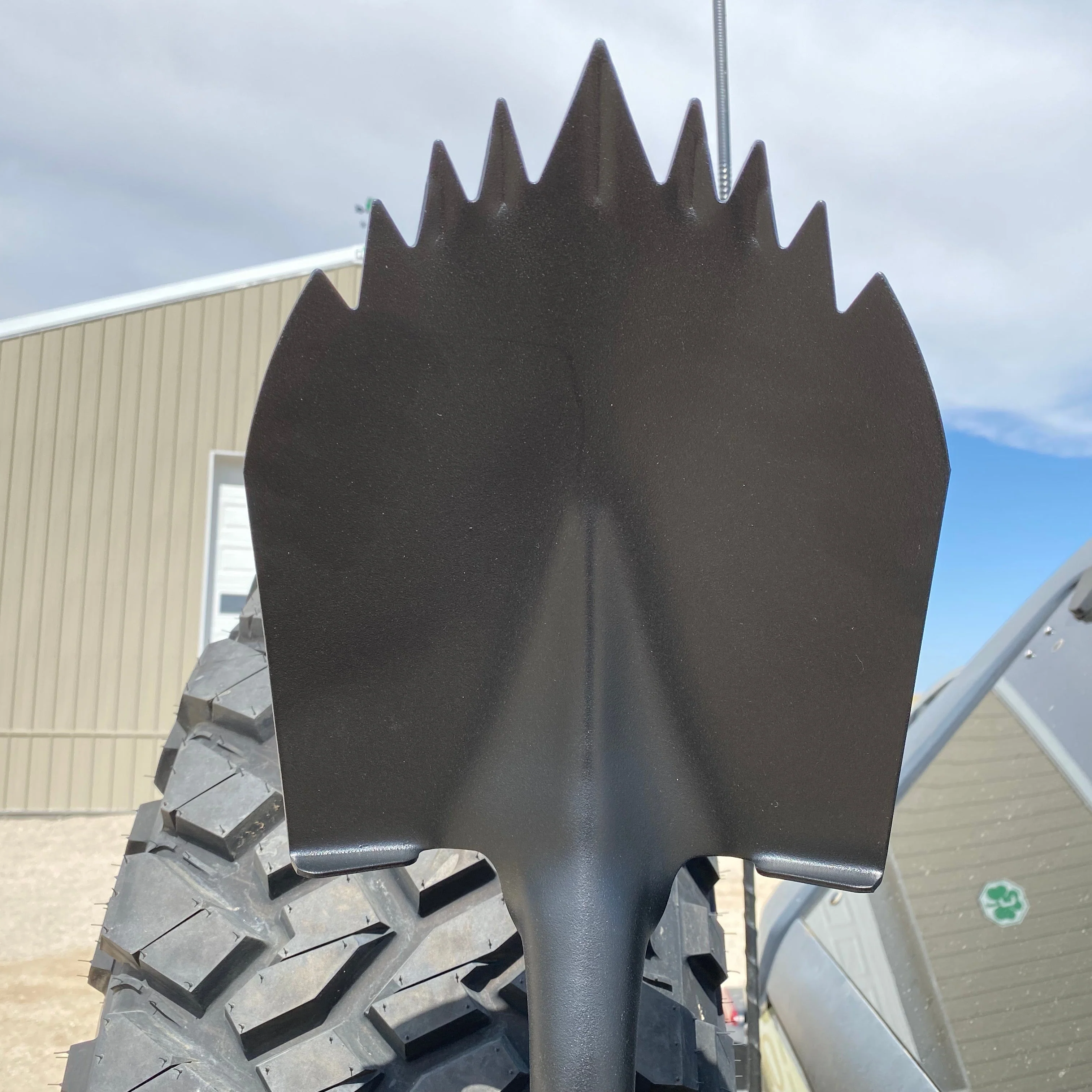 Krazy Beaver Shovel (Black Textured Head / Yellow Handle) - Image 6
