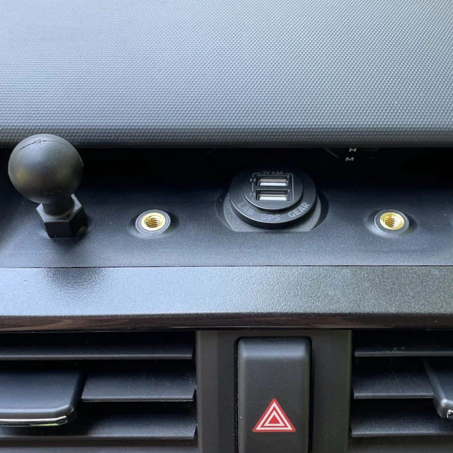 LabOps Injection Molded Dash Mount for 4Runner (2010-2024)