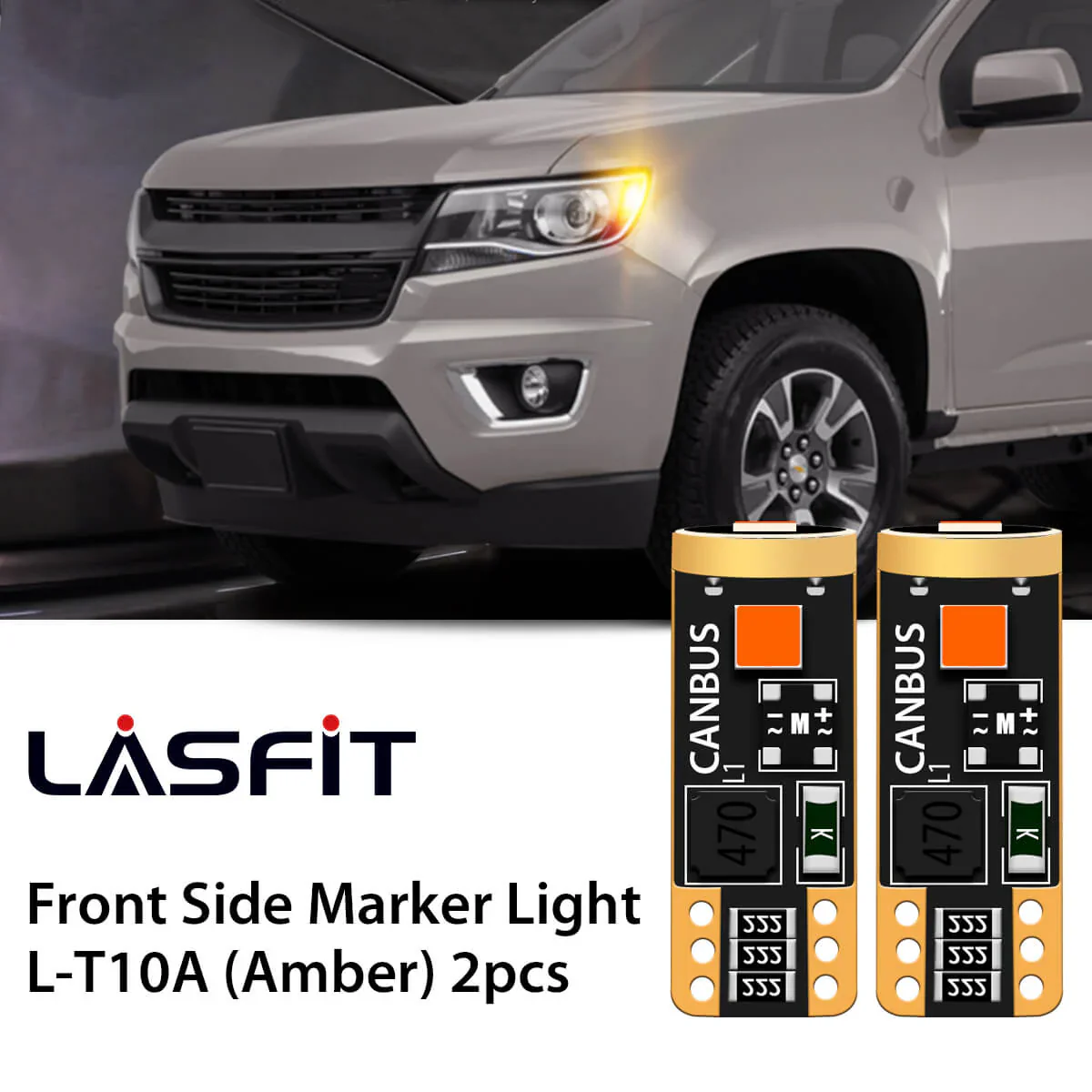 Lasfit Exterior LED Light Bulbs for Chevy Colorado (2015-2018) - Image 13