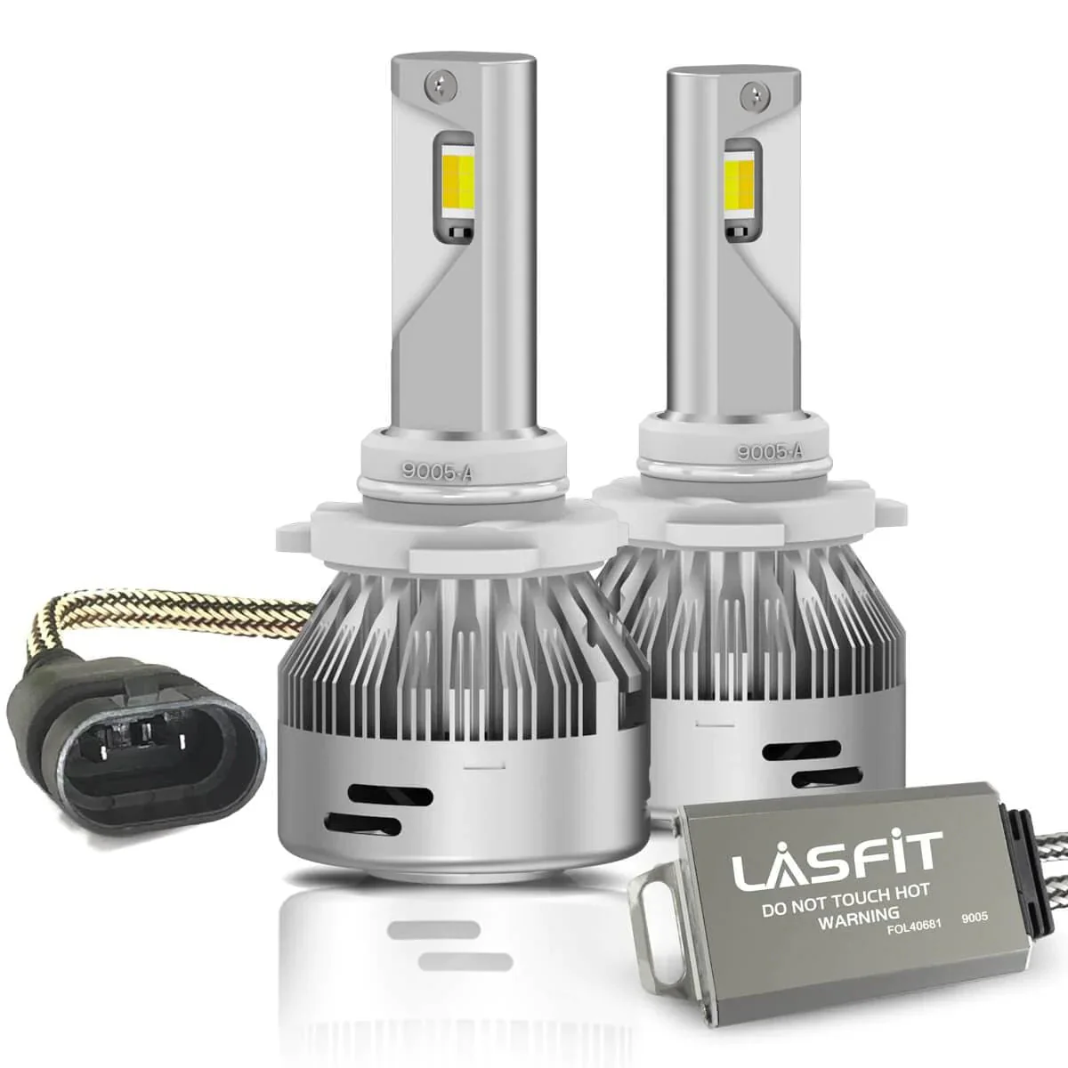 Lasfit LD Plus Switchback 9005 HB3 LED Bulbs Flip Chip 60W 2 Modes | 2 Bulbs - Image 13