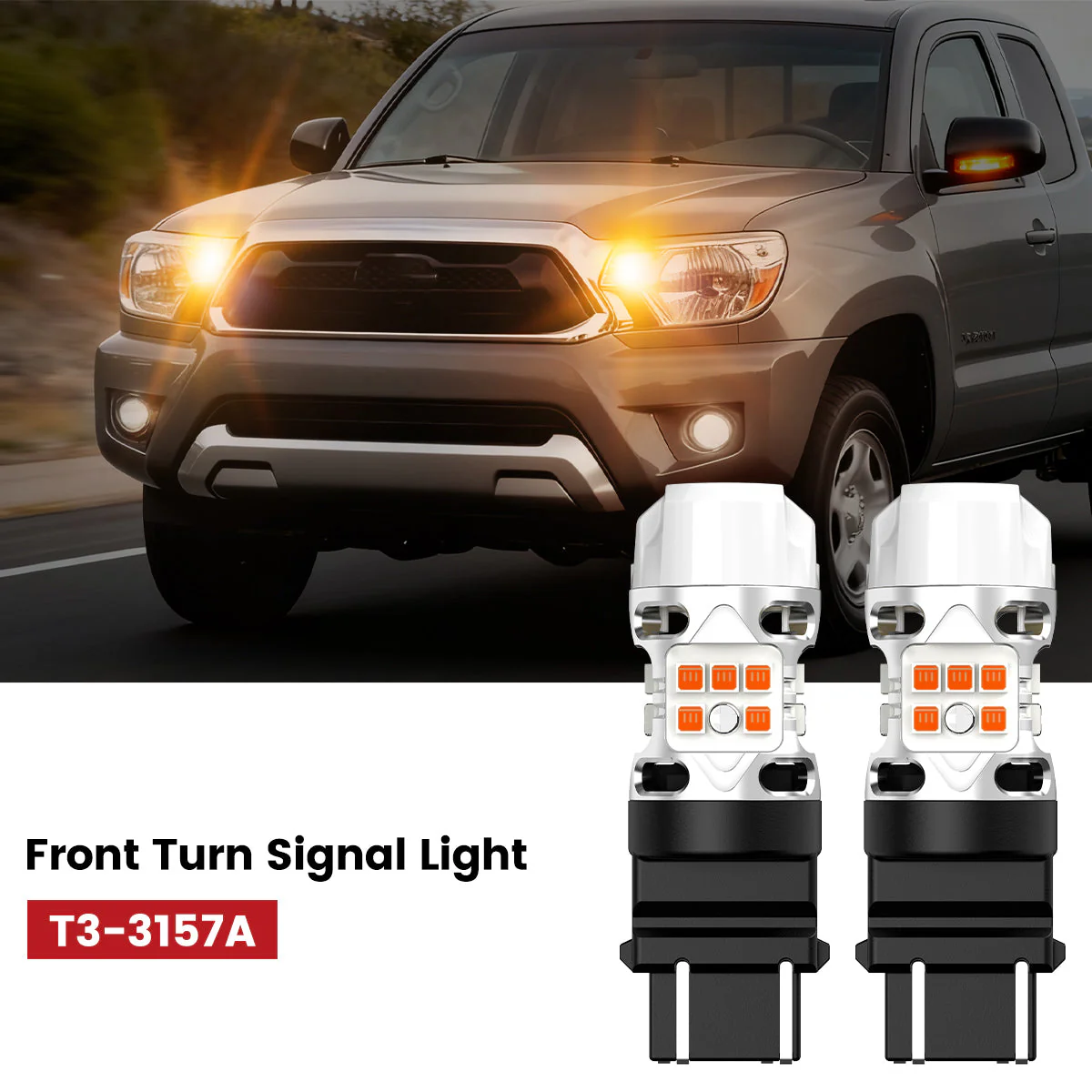 Lasfit LED Bulb Upgrade Kit for Toyota Tacoma (2001-2015) - Image 26