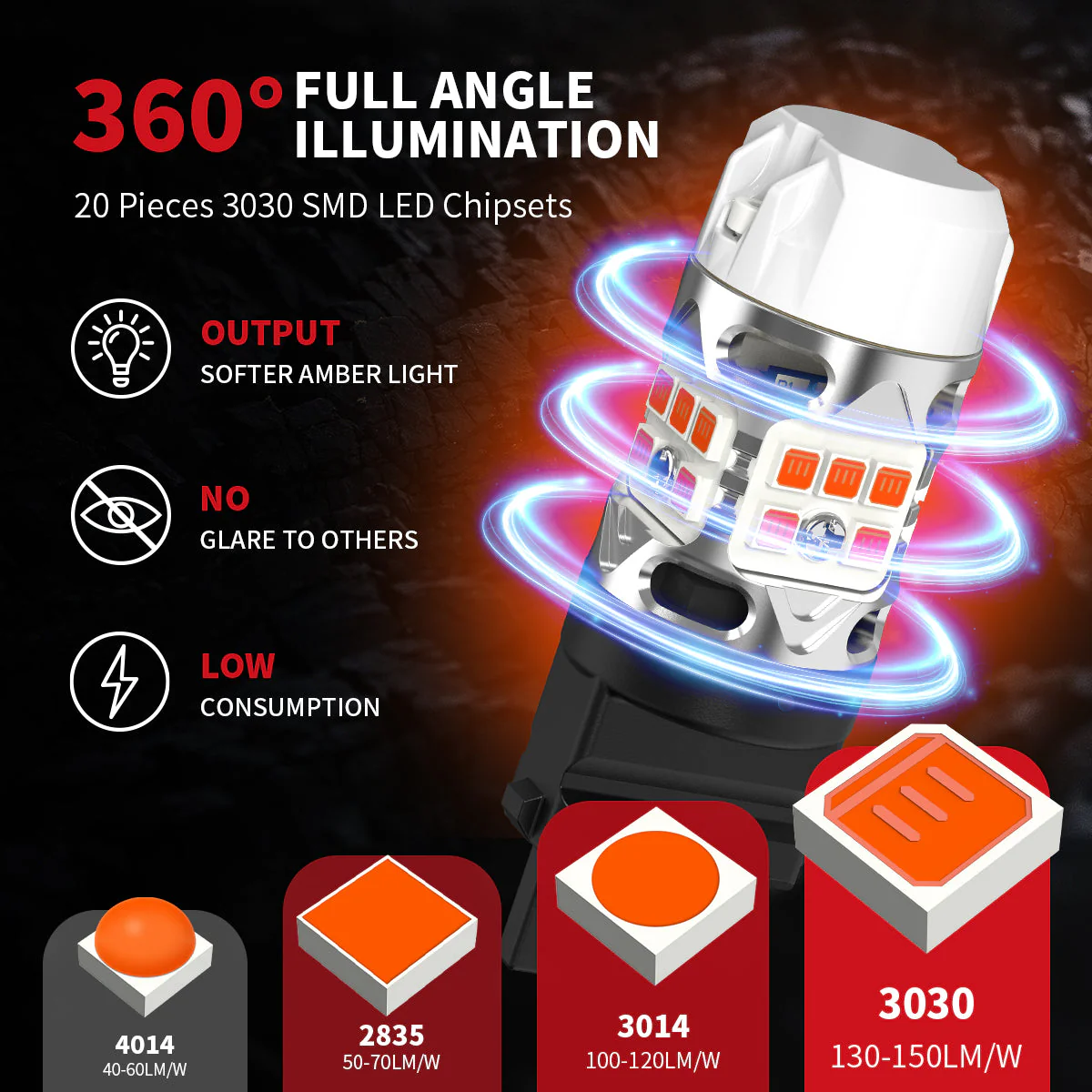 Lasfit LED Bulb Upgrade Kit for Toyota Tacoma (2001-2015) - Image 27