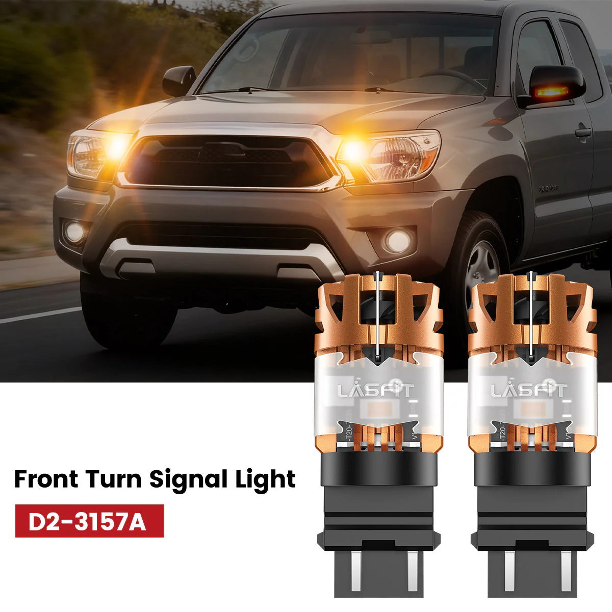 Lasfit LED Bulb Upgrade Kit for Toyota Tacoma (2001-2015) - Image 69