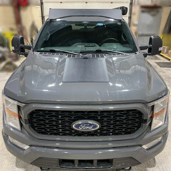 Lensun 60W Hood Flexible Solar Panel for Ford F-150 (2021-2024)