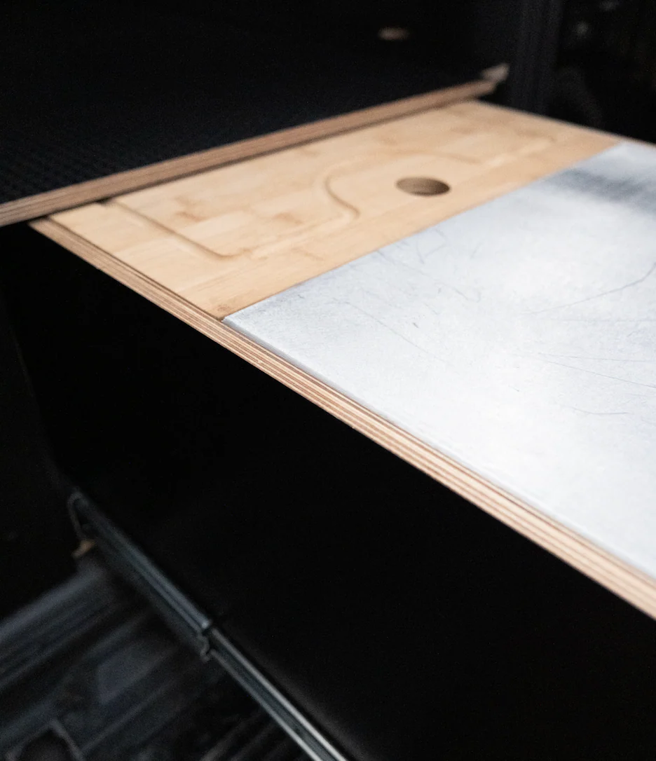 Solid Wood Work Dual Drawer Storage PreCut Kit for Lexus GX470 (2003-2009) - Image 10