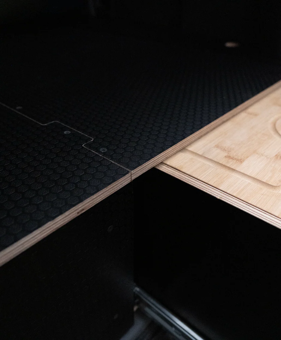 Solid Wood Work Dual Drawer Storage PreCut Kit for Lexus GX470 (2003-2009) - Image 9