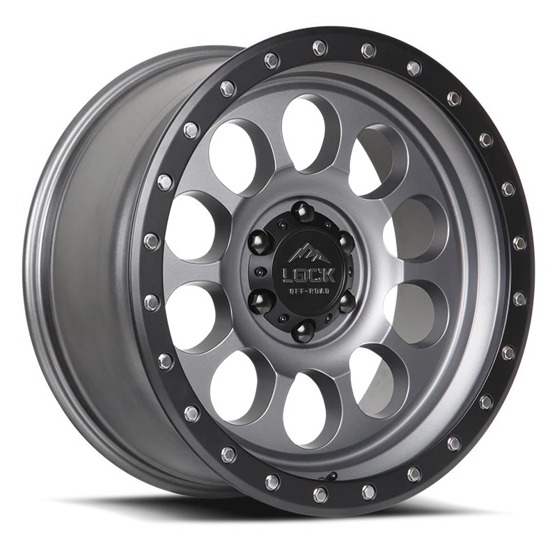 Lock Off-Road 50CAL Wheel (Matte Grey)