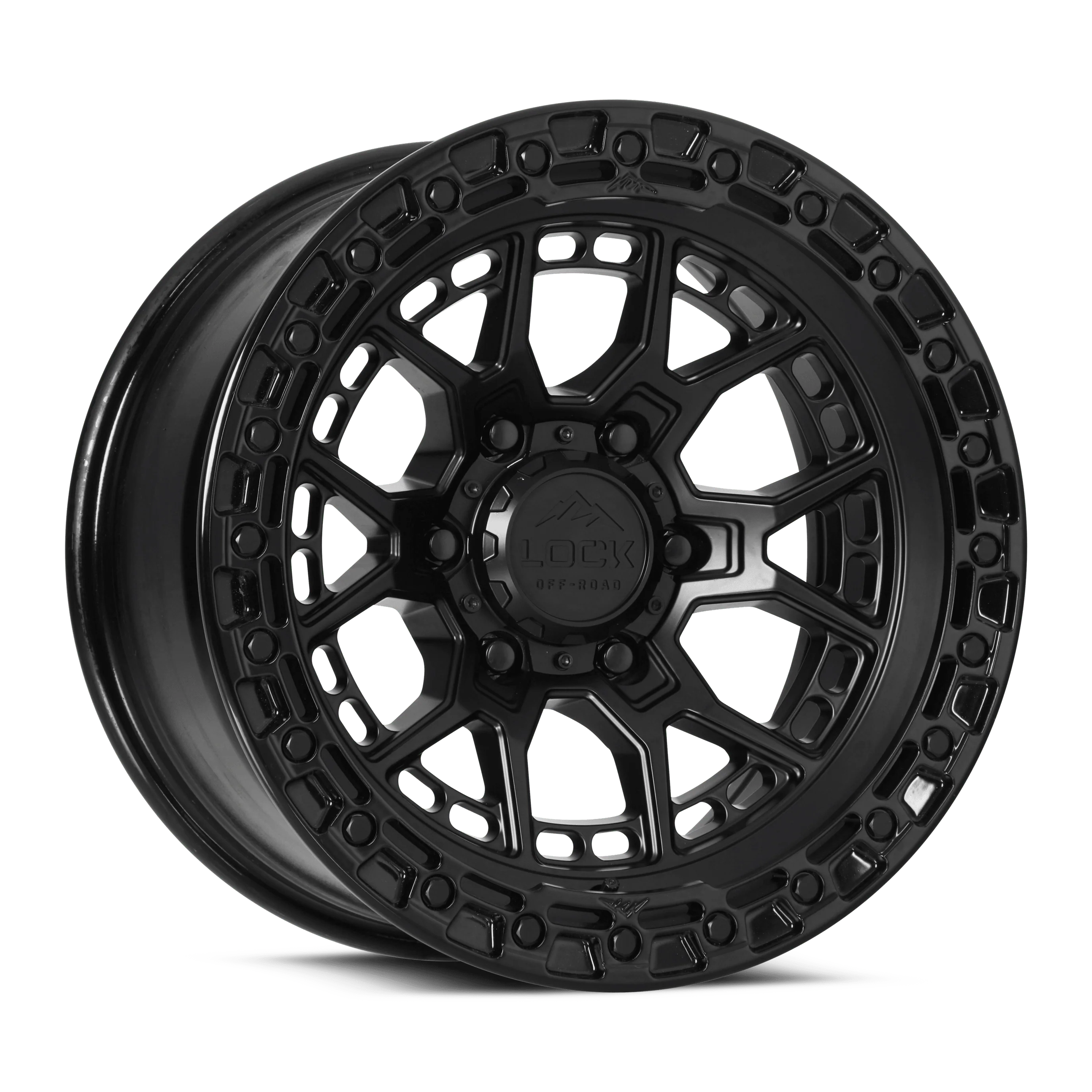 Lock Off-Road Commando Wheel (Matte Black)
