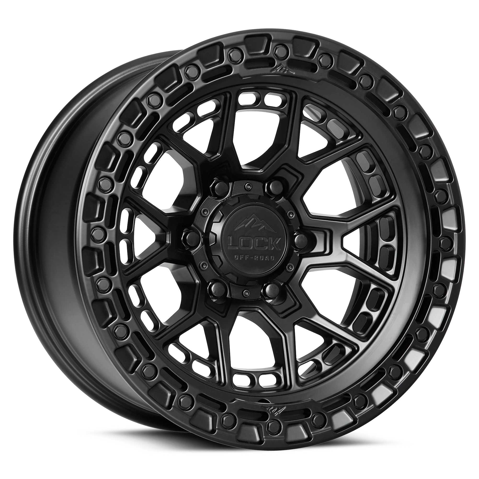 Lock Off-Road Commando Wheel (Matte Black)