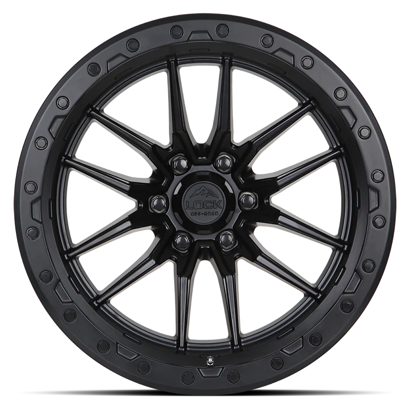 Lock Off-Road Krawler Wheel (Matte Black) - Image 2