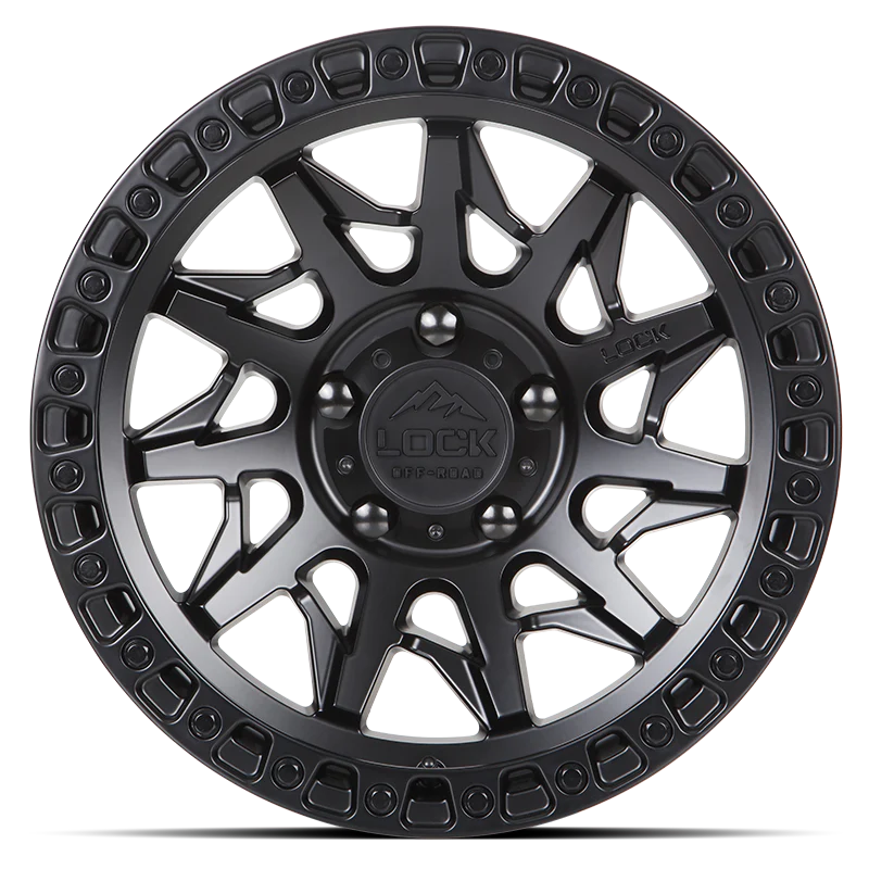 Lock Off-Road Lunatic Wheel (Matte Black) - Image 2