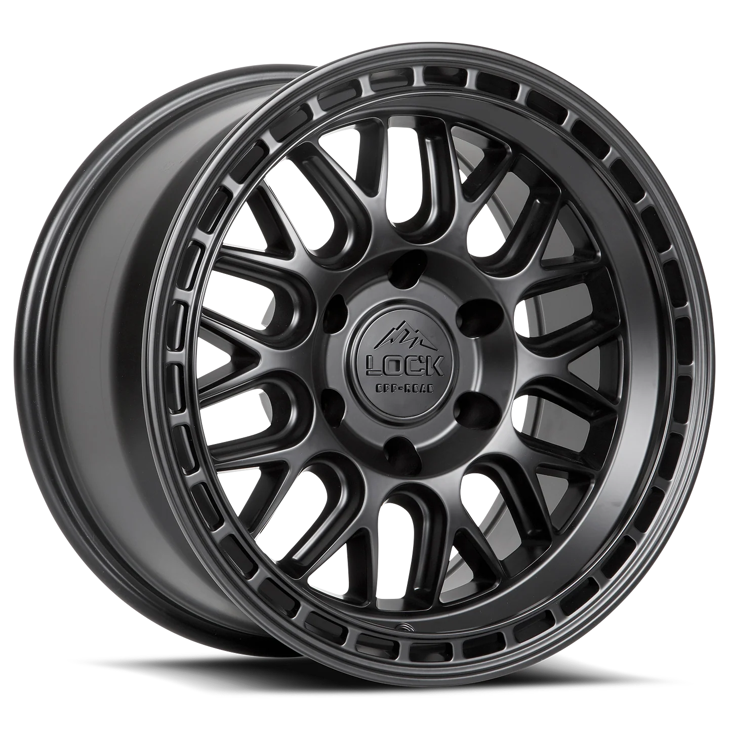 Lock Off-Road Onyx Wheel (Matte Black)