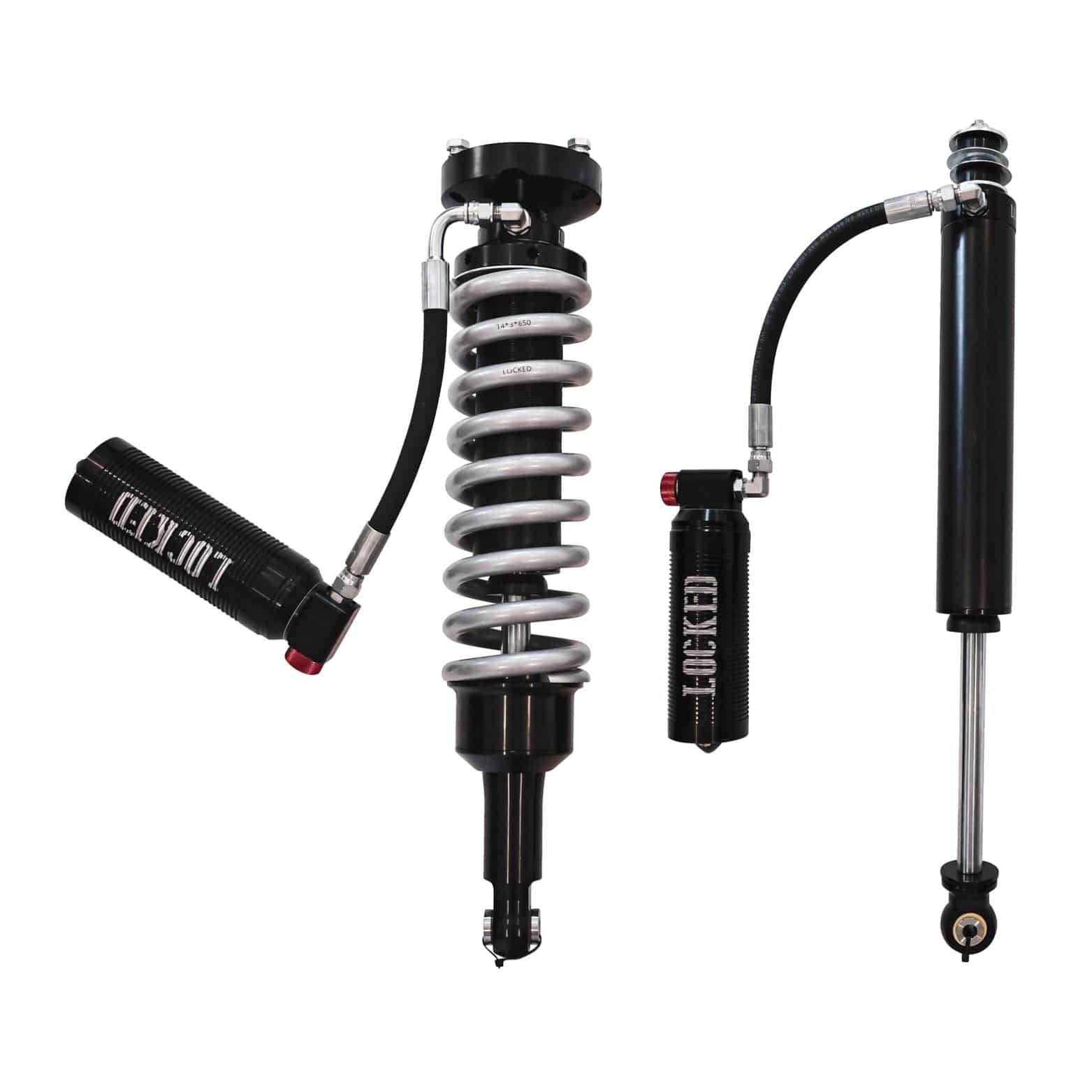 Locked Offroad Shock 2.5" Coilover Lift Kit for Tacoma (2005-2023) - Image 3