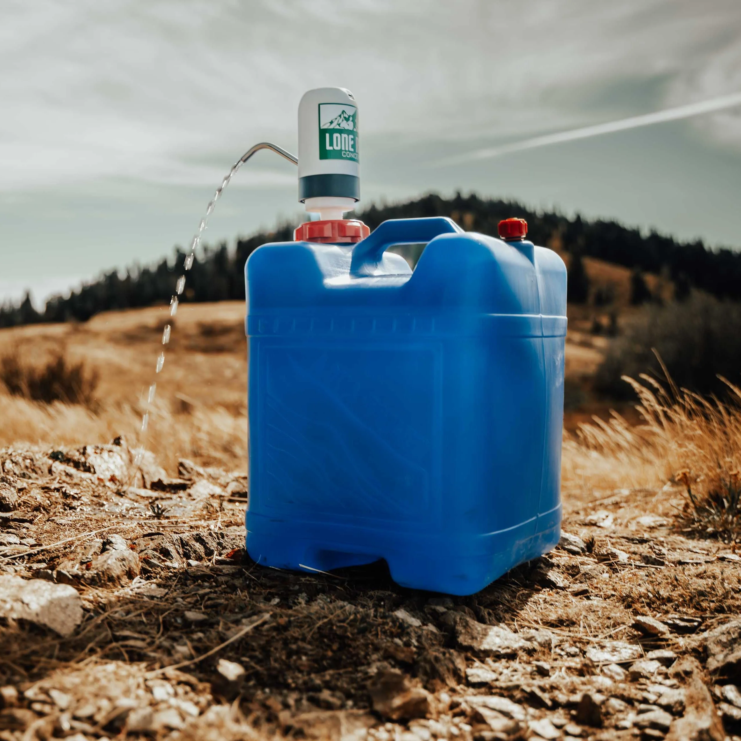 Lone Rock Concepts Reliance Aqua-Tainer Overland Water Pump Kit - Image 3