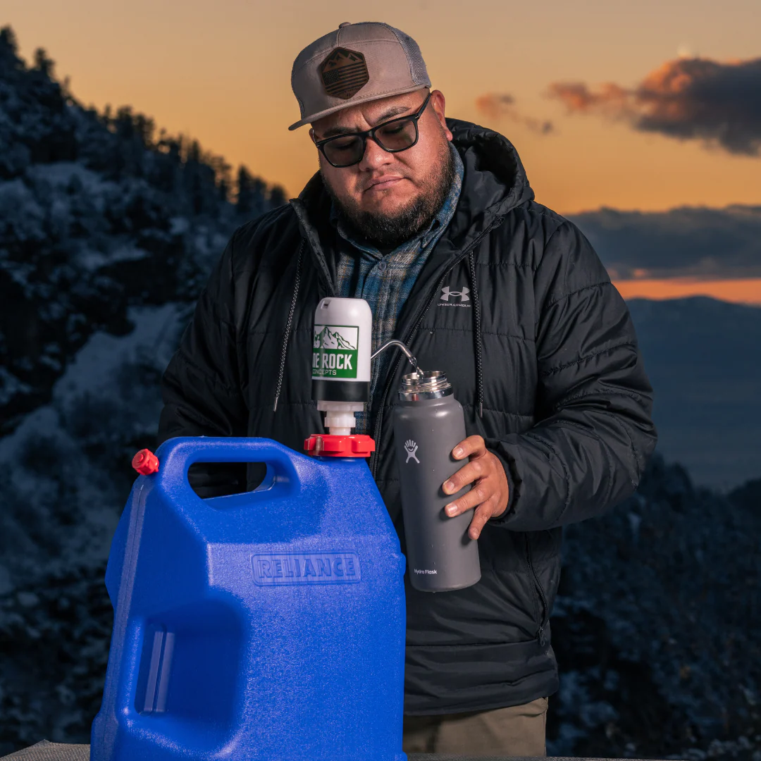 Lone Rock Concepts Reliance Aqua-Tainer Overland Water Pump Kit - Image 5