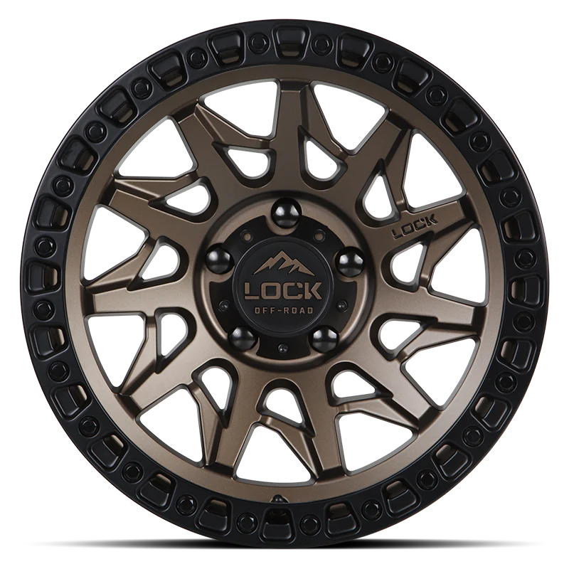 Lock Off-Road Lunatic Wheel (Matte Bronze) - Image 2