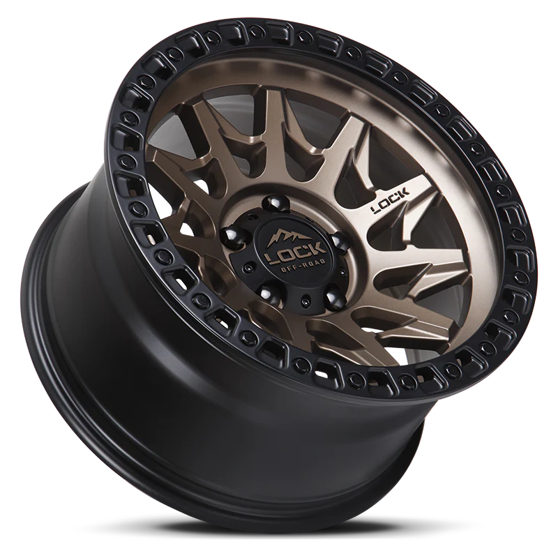 Lock Off-Road Lunatic Wheel (Matte Bronze) - Image 3