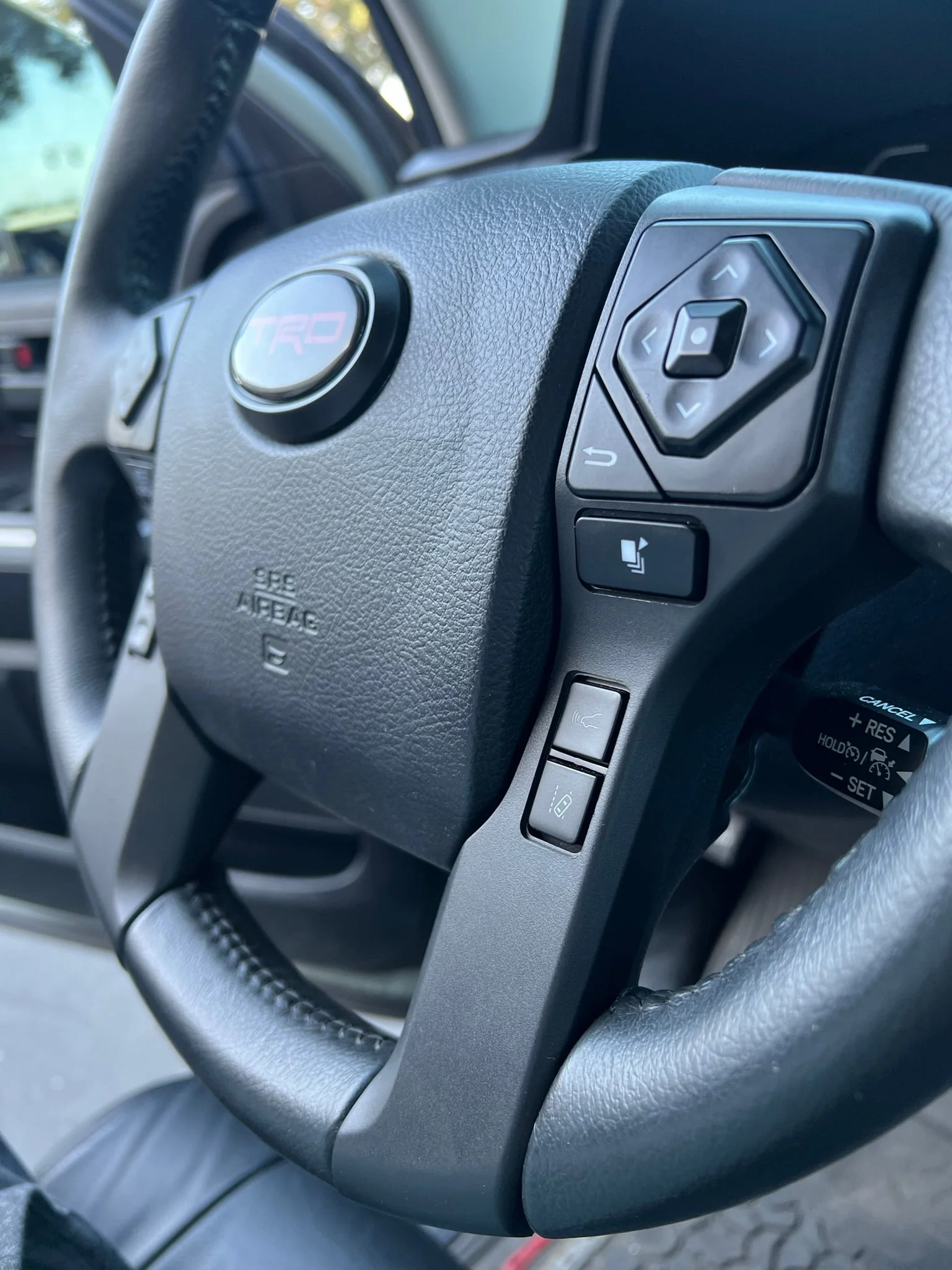 Meso Customs Steering Wheel Blackout Surround for Tacoma (2012-2023) / Tundra (2014-2021) / 4Runner (2014-2023) - Image 6
