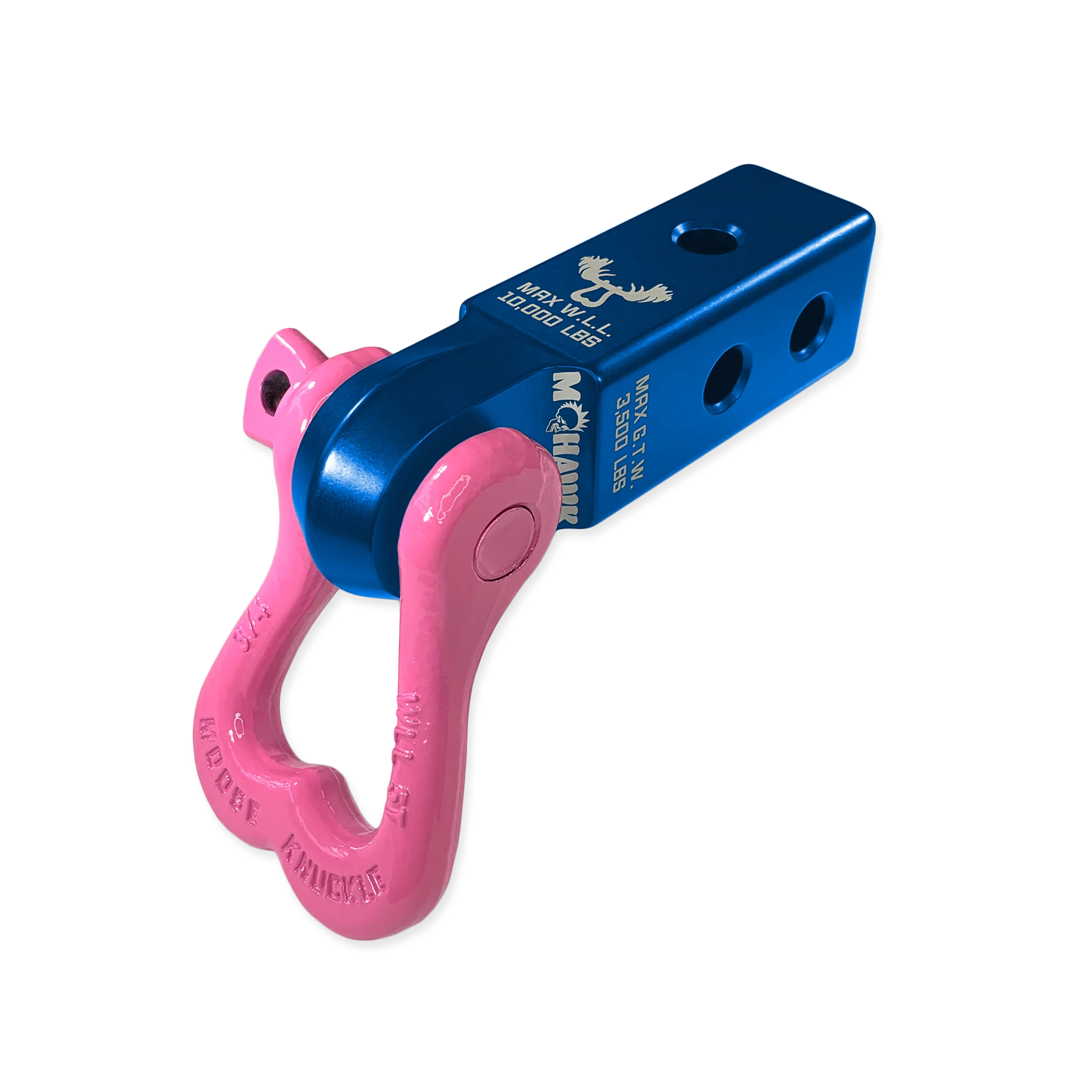 Moose Knuckle XL 3/4 Shackle and Blue Mohawk 2.0 Receiver Combo - Image 14