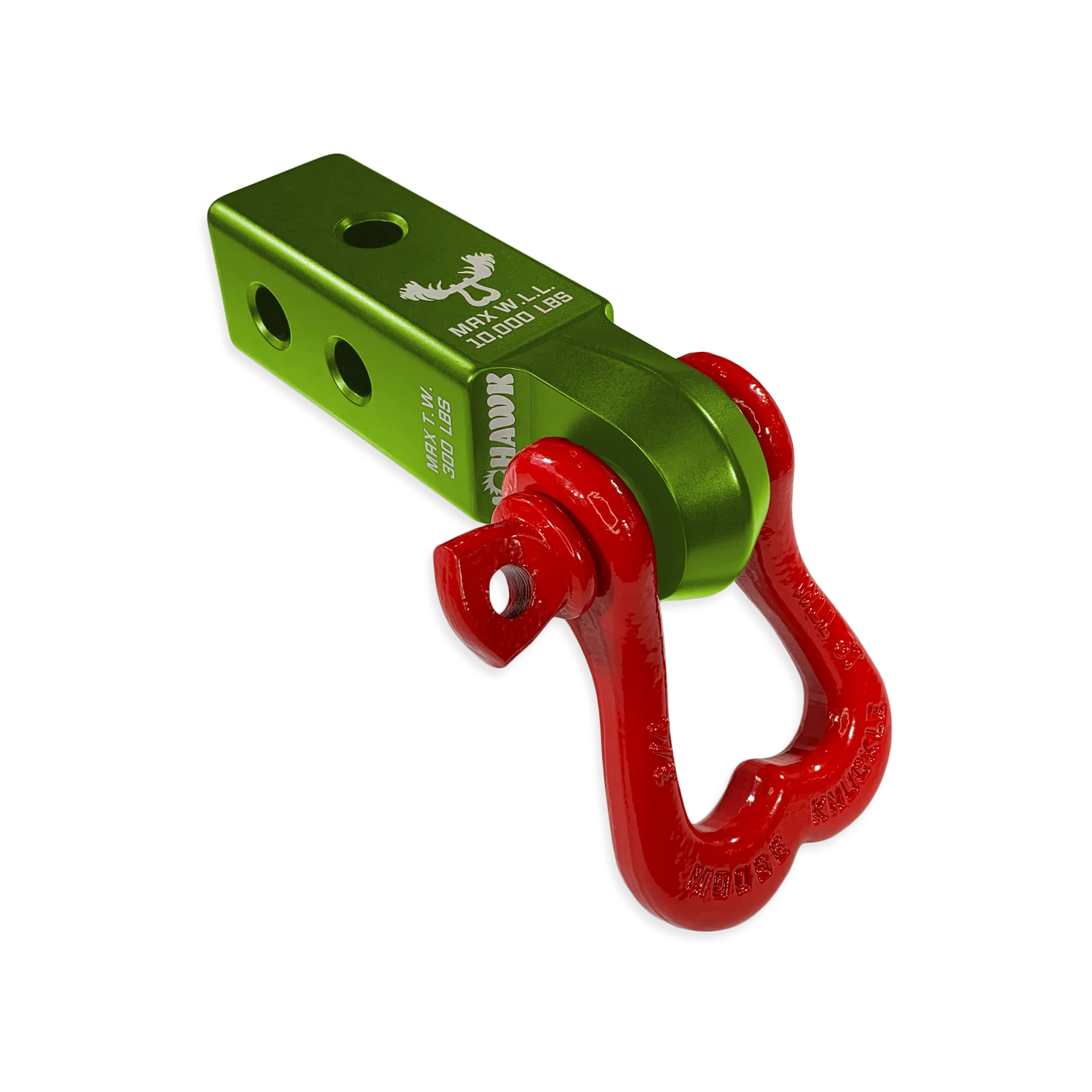 Moose Knuckle XL 3/4 Shackle and Green Mohawk 2.0 Receiver Combo - Image 13