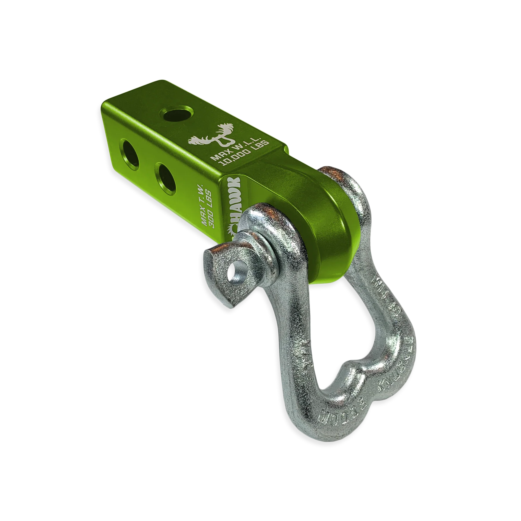 Moose Knuckle XL 3/4 Shackle and Green Mohawk 2.0 Receiver Combo - Image 23