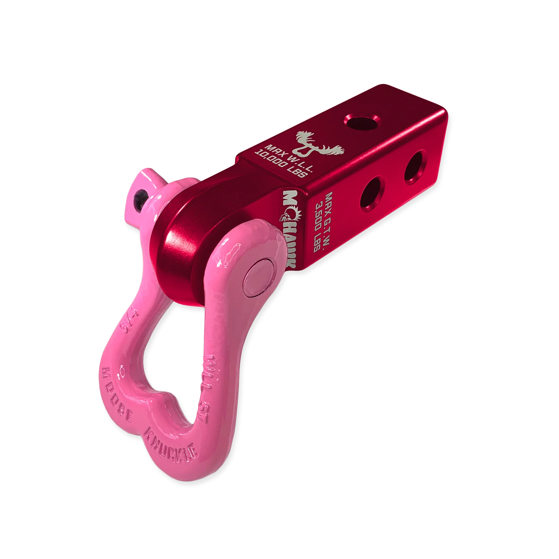 Moose Knuckle XL 3/4 Shackle and Red Mohawk 2.0 Receiver Combo - Image 14