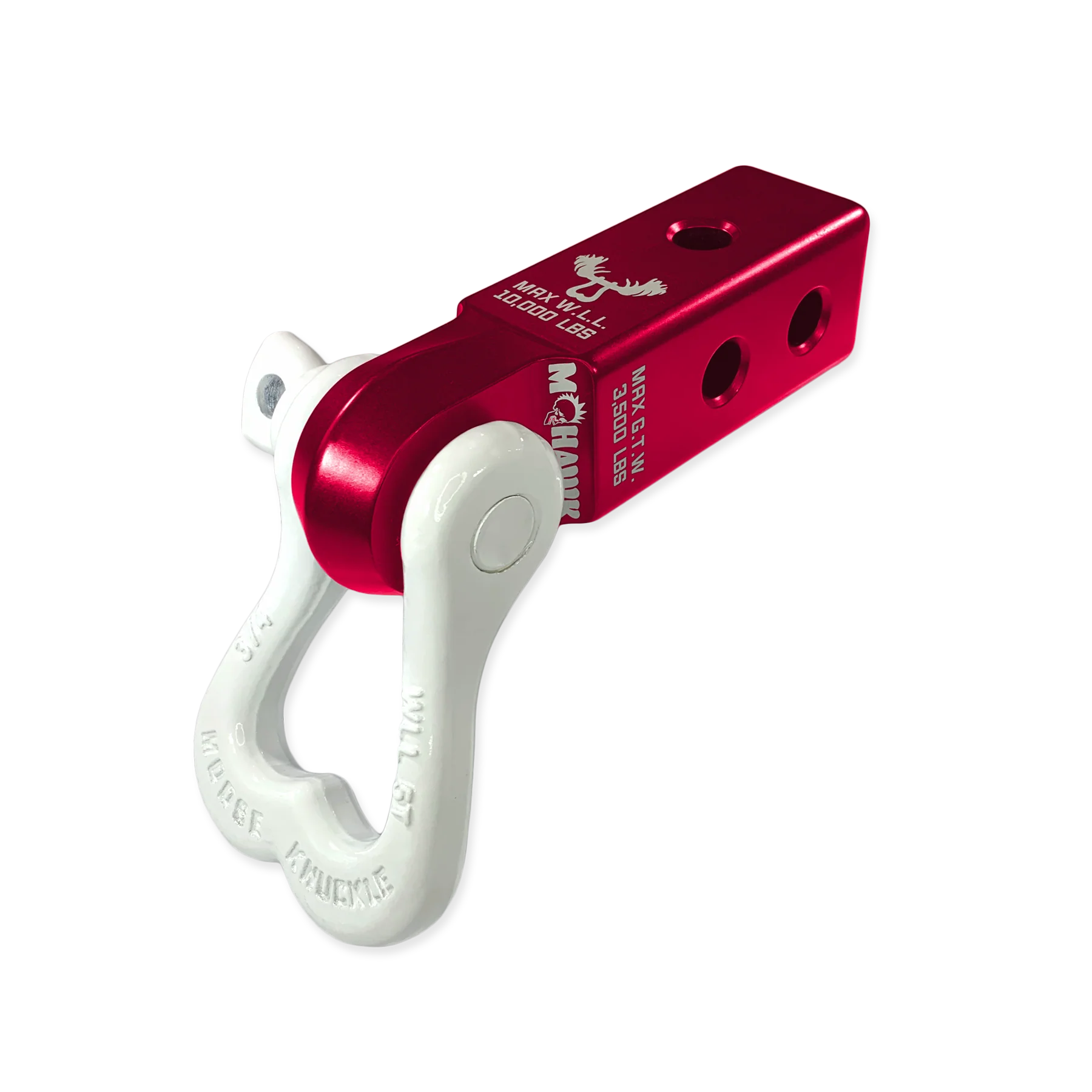 Moose Knuckle XL 3/4 Shackle and Red Mohawk 2.0 Receiver Combo - Image 20