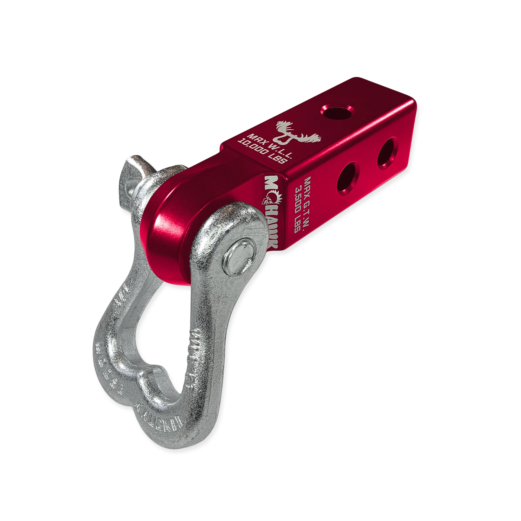Moose Knuckle XL 3/4 Shackle and Red Mohawk 2.0 Receiver Combo - Image 22