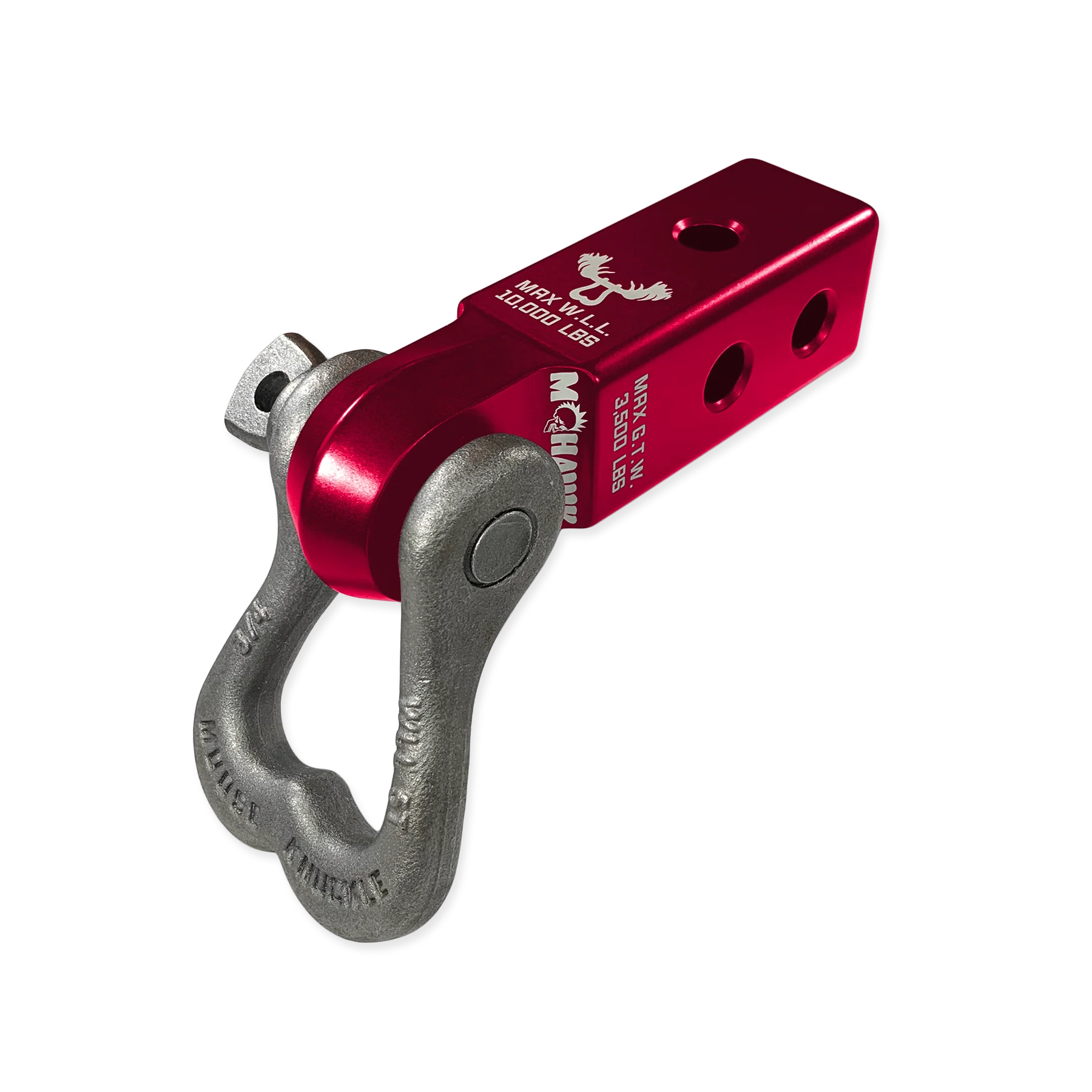 Moose Knuckle XL 3/4 Shackle and Red Mohawk 2.0 Receiver Combo - Image 26