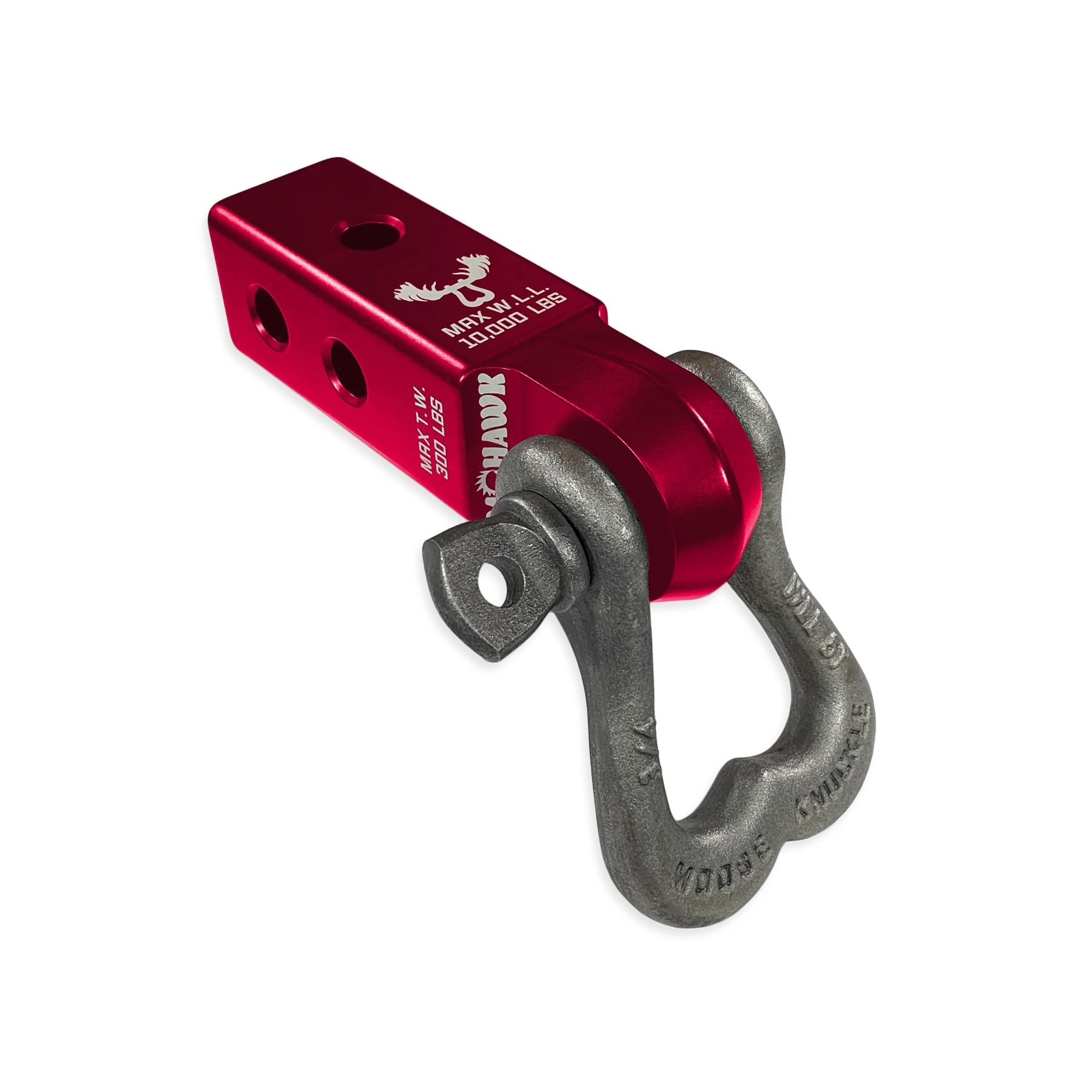 Moose Knuckle XL 3/4 Shackle and Red Mohawk 2.0 Receiver Combo - Image 27