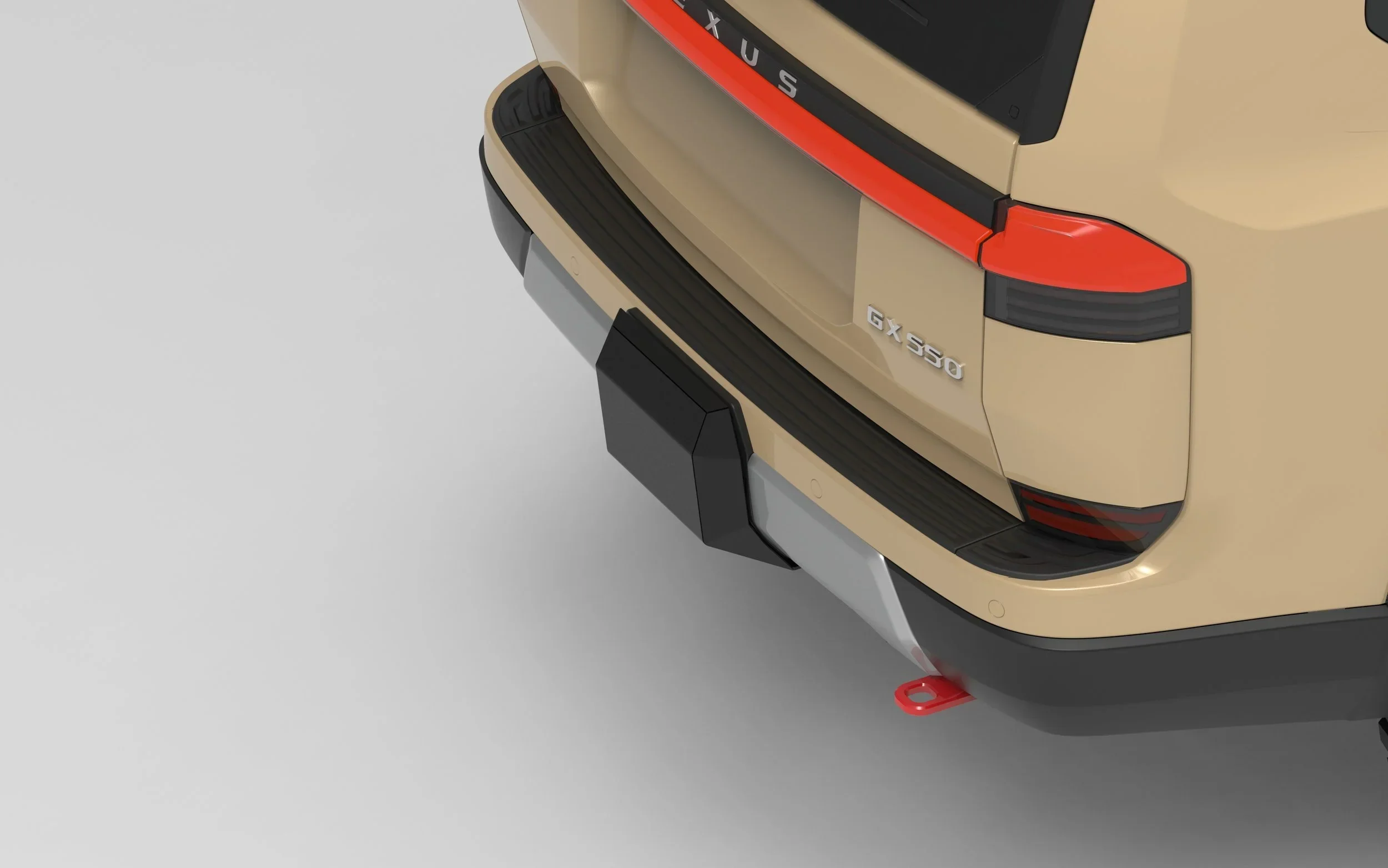 Nytop Rear Hitch Skid Cover for Lexus GX550 (2024-2026) - Image 16