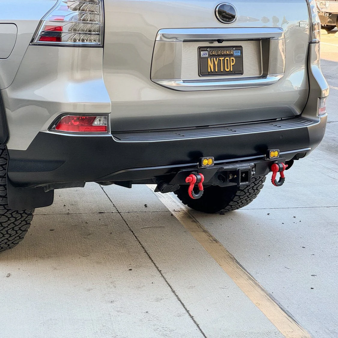 Nytop Rear Tow Hitch Receiver Hybrid Bumper for Lexus GX460 (2014-2023) - Image 16