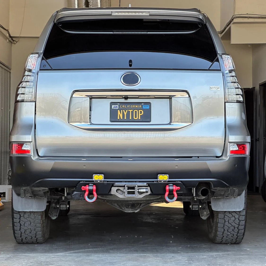 Nytop Rear Tow Hitch Receiver Hybrid Bumper for Lexus GX460 (2014-2023) - Image 7