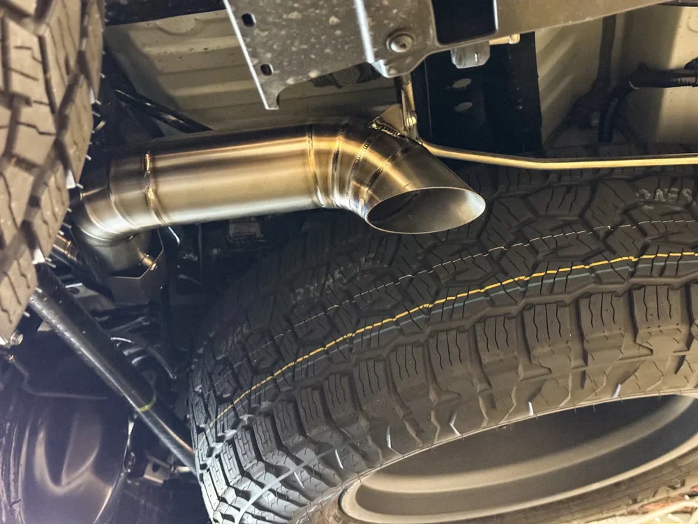 Nytop Titanium Axle Dump Exhaust for 4Runner (2025-2026) - Image 12