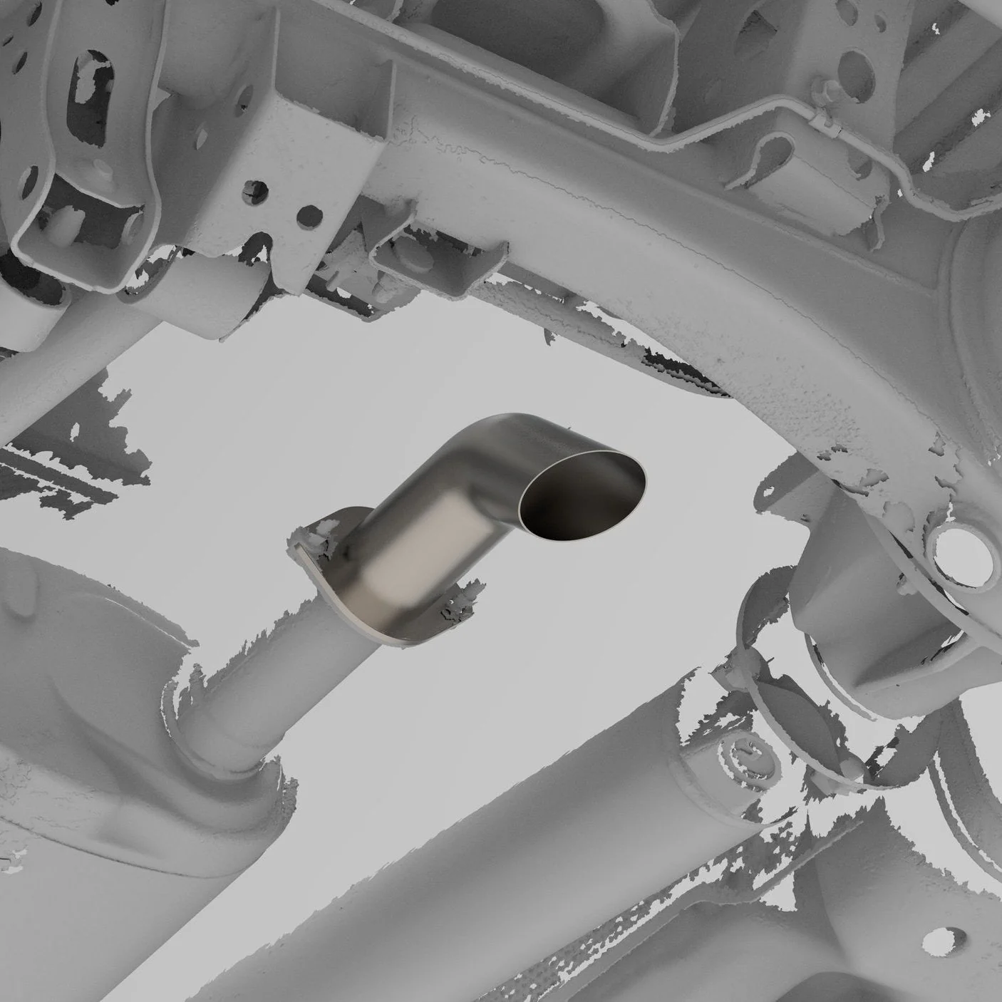 Nytop Titanium Axle Dump Exhaust Tip for Tacoma (2024-2025) - Image 9