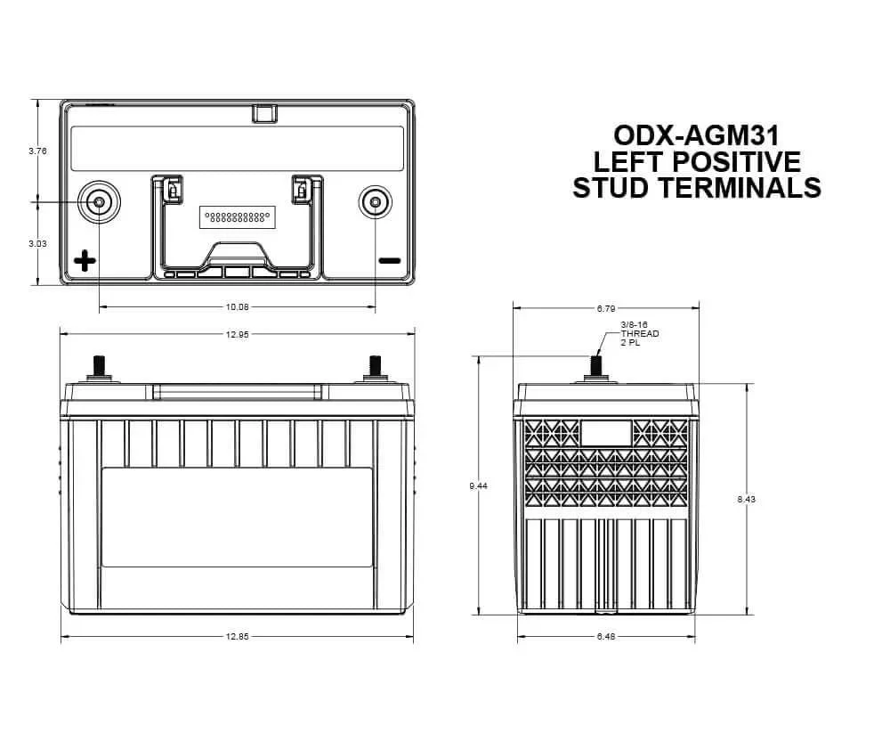 Odyssey Extreme Series Battery Group 31 - Image 4