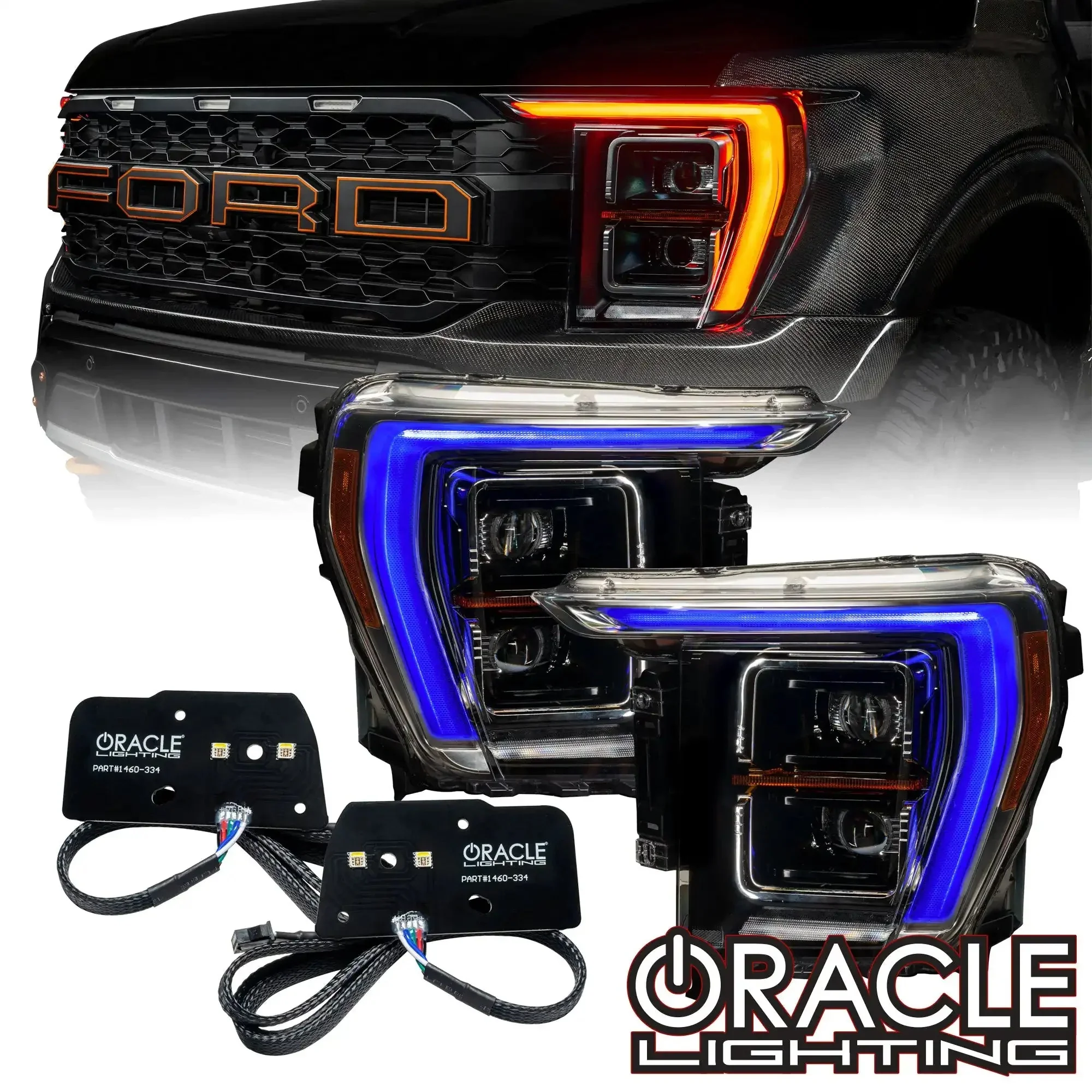 ORACLE Lighting ColorSHIFT RGB+W Headlight DRL Upgrade Kit for Ford F-150 (2021-2023) - Image 2