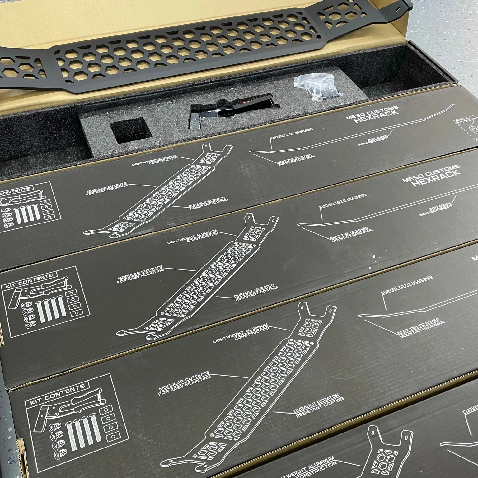 Meso Customs Overhead HexRack for Tacoma (2005-2023) - Image 7