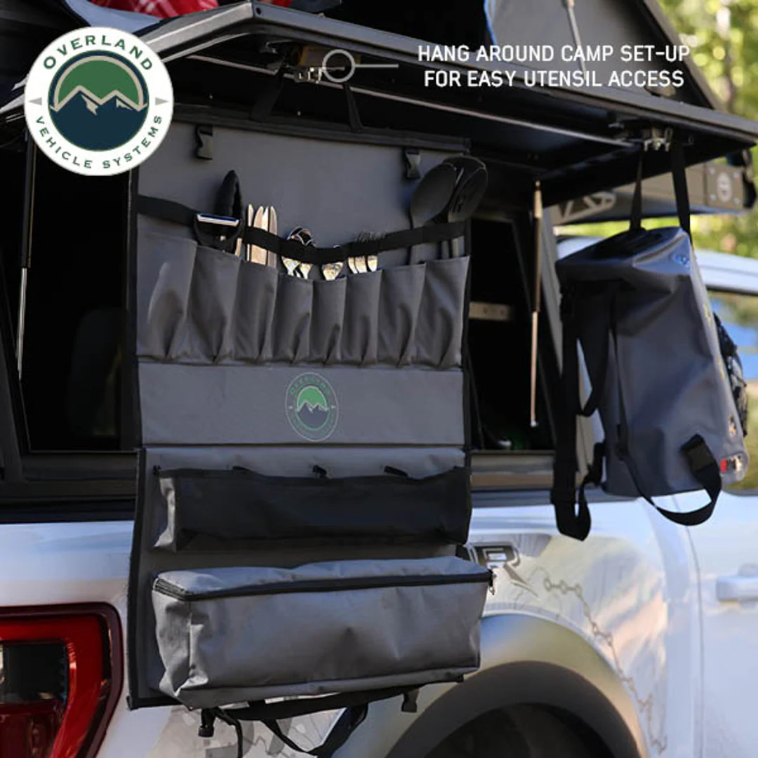OVS Overland Kitchen Kit - 24 Piece Cooking and Utensil Kit, Hanging Carrying Case - Image 4