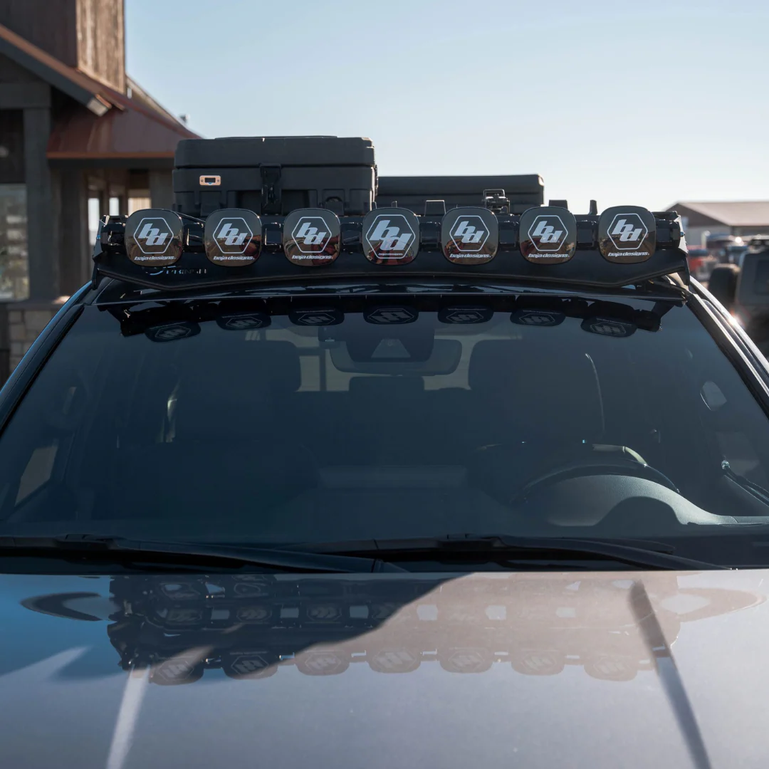 Prinsu Front-Facing Light Bar Brackets for Baja Design XL80 Linkable Light Pods - Image 2