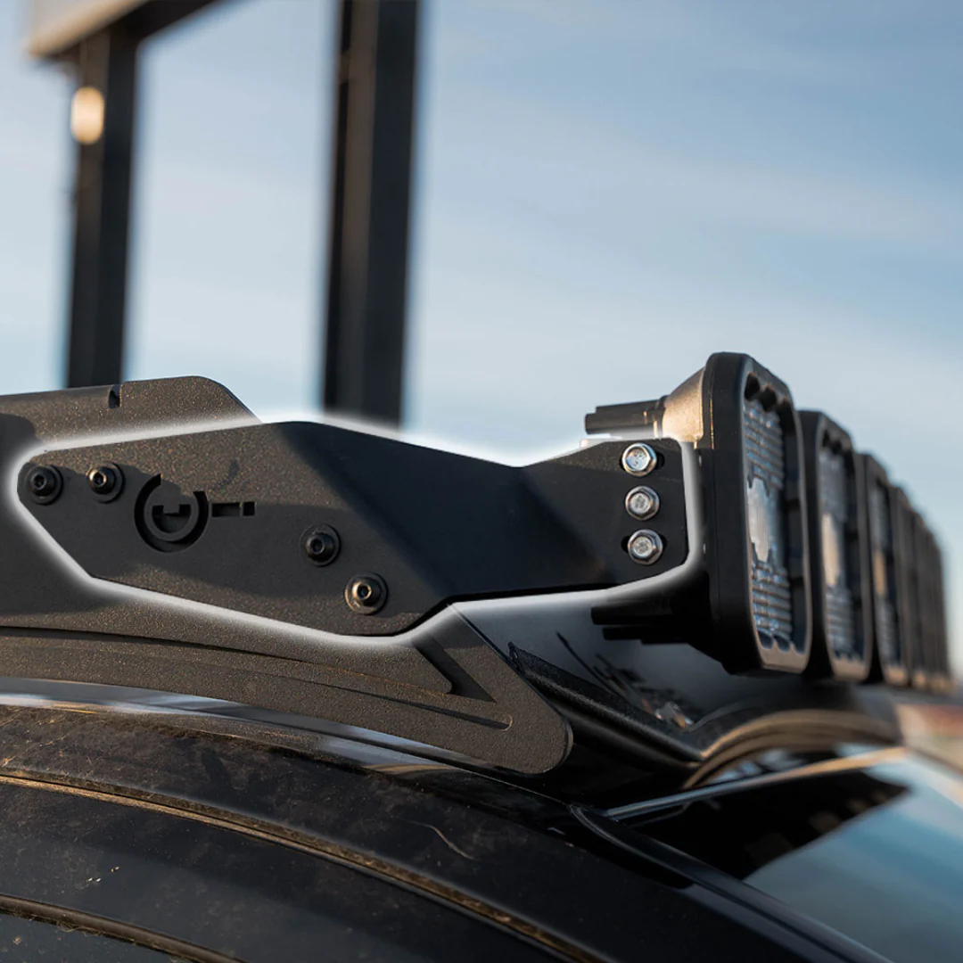 Prinsu Front-Facing Light Bar Brackets for Diode Dynamics SS5 Crosslink Bars