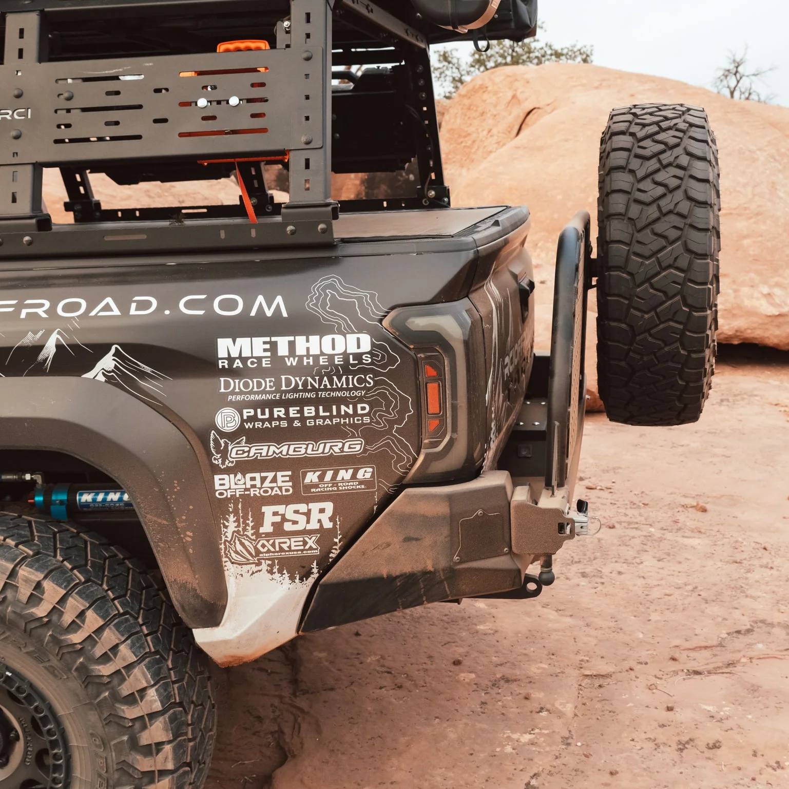 RCI Rear Bumper Swing Out for Tacoma (2024-2026) - Image 5