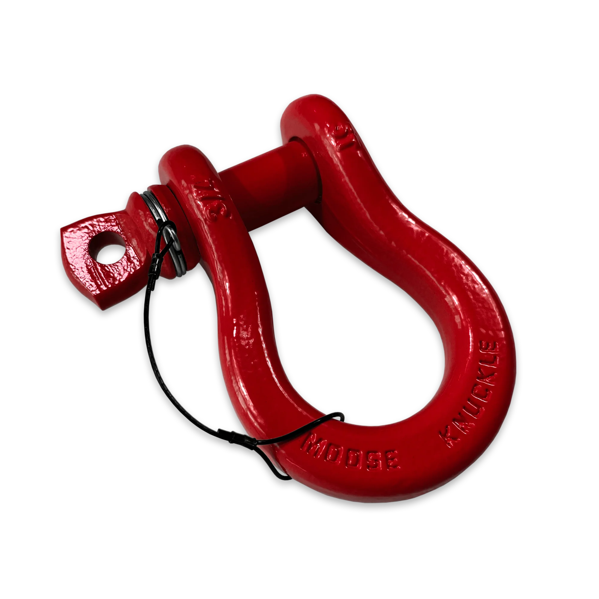 Red B'oh Recovery Spin Pin Shackle 3/4 - Image 4