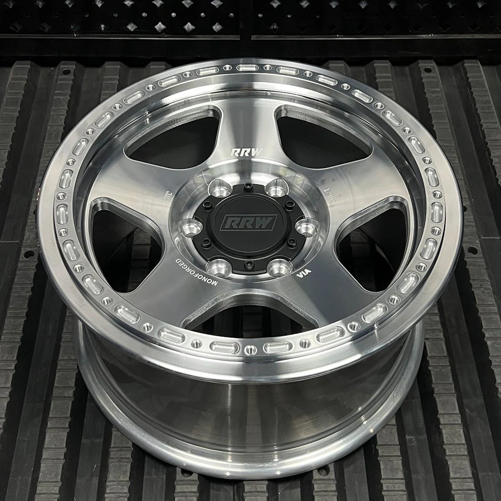 RRW RG4-H Hybrid Monoforged Wheel - Brushed Aluminum - Image 6