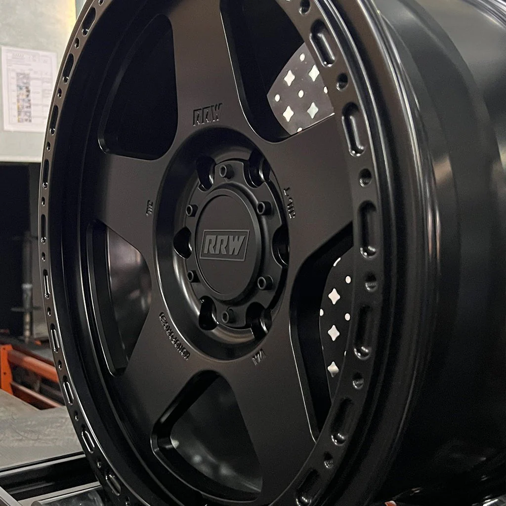 RRW RG4-H Hybrid MonoForged Wheel - Matte Black - Image 5