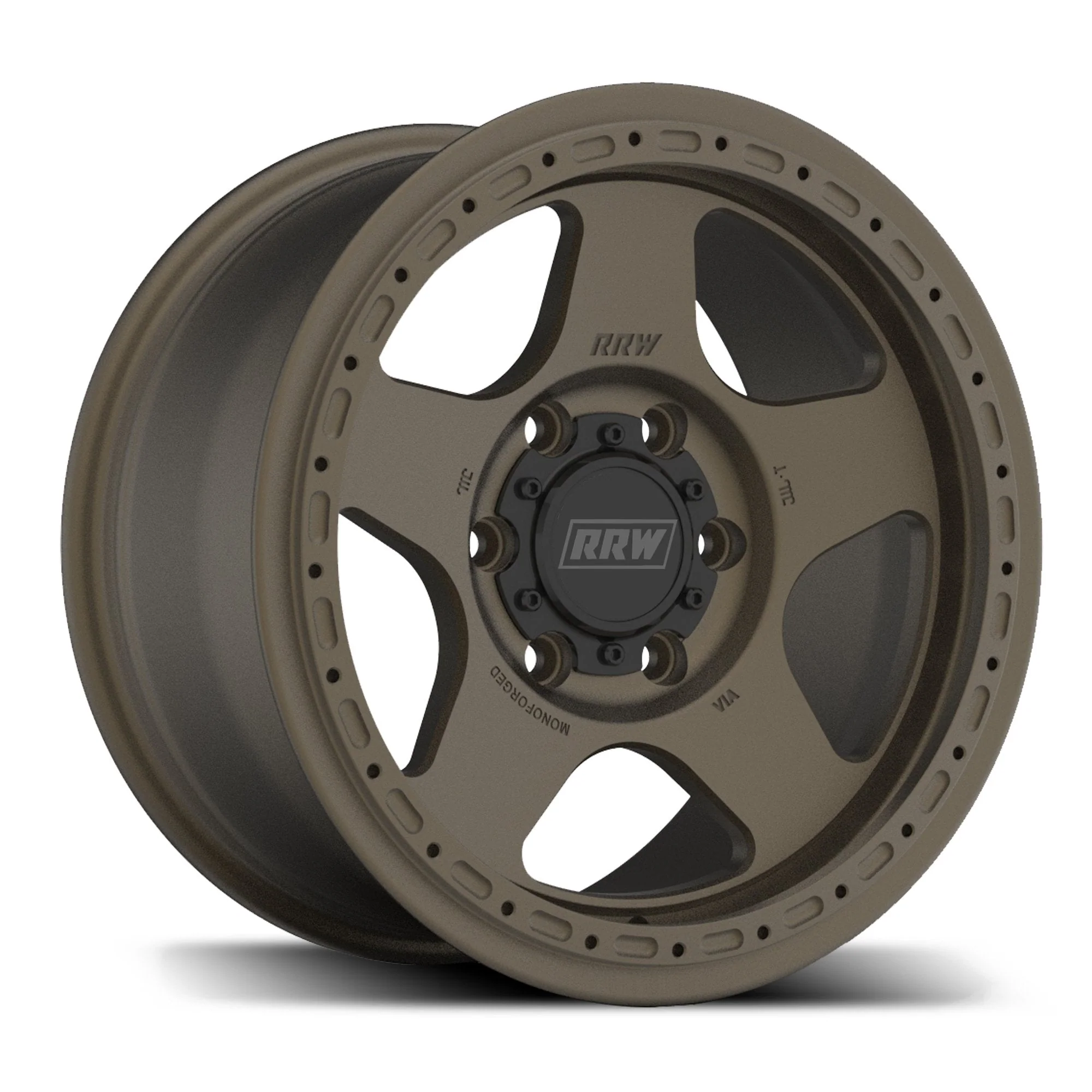 RRW RG4-H Hybrid Monoforged Wheel - Matte Bronze - Image 3