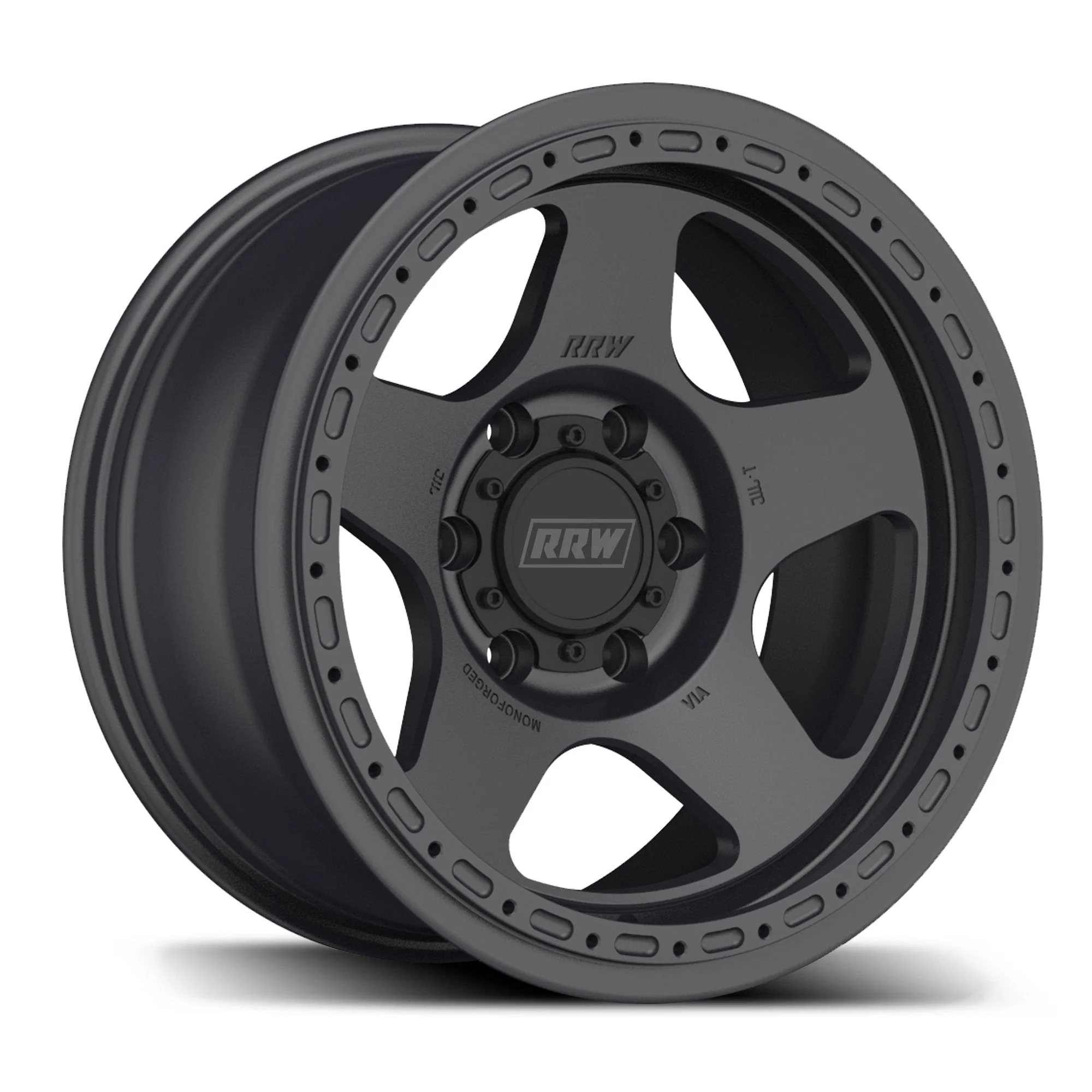RRW RG4-H Hybrid Monoforged Wheel - Matte Gunmetal