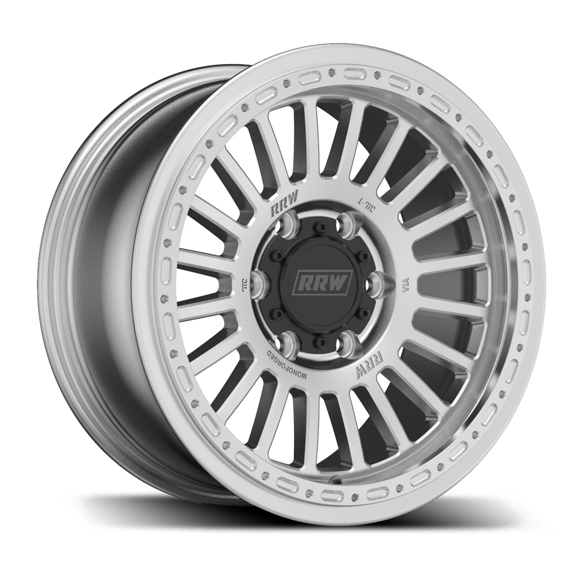 RRW RG6-H Hybrid Monoforged Wheel - Brushed Aluminum