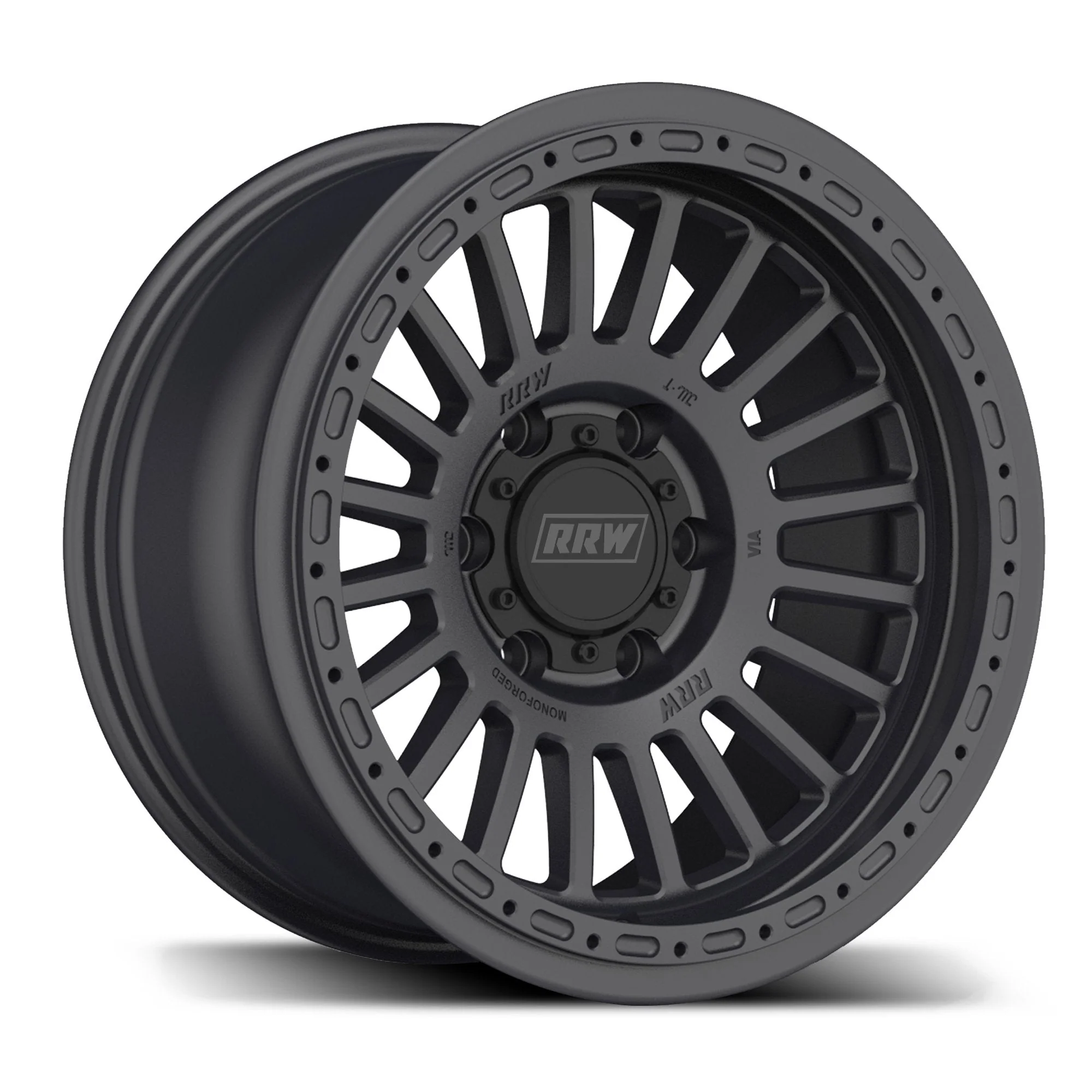 RRW RG6-H Hybrid Monoforged Wheel - Matte Gunmetal